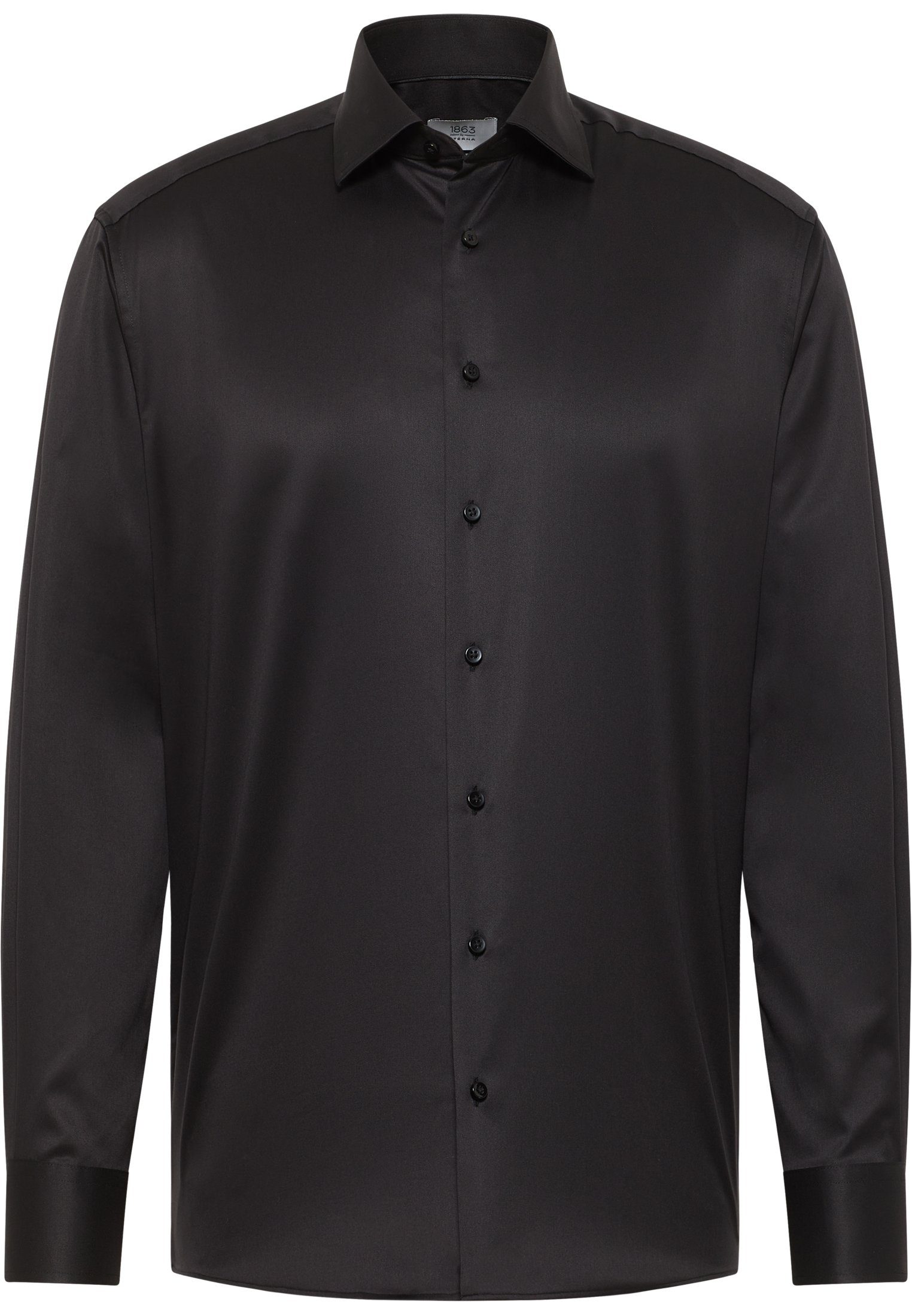 Eterna Overhemd met lange mouwen Comfort fit NON IRON (strijkvrij)