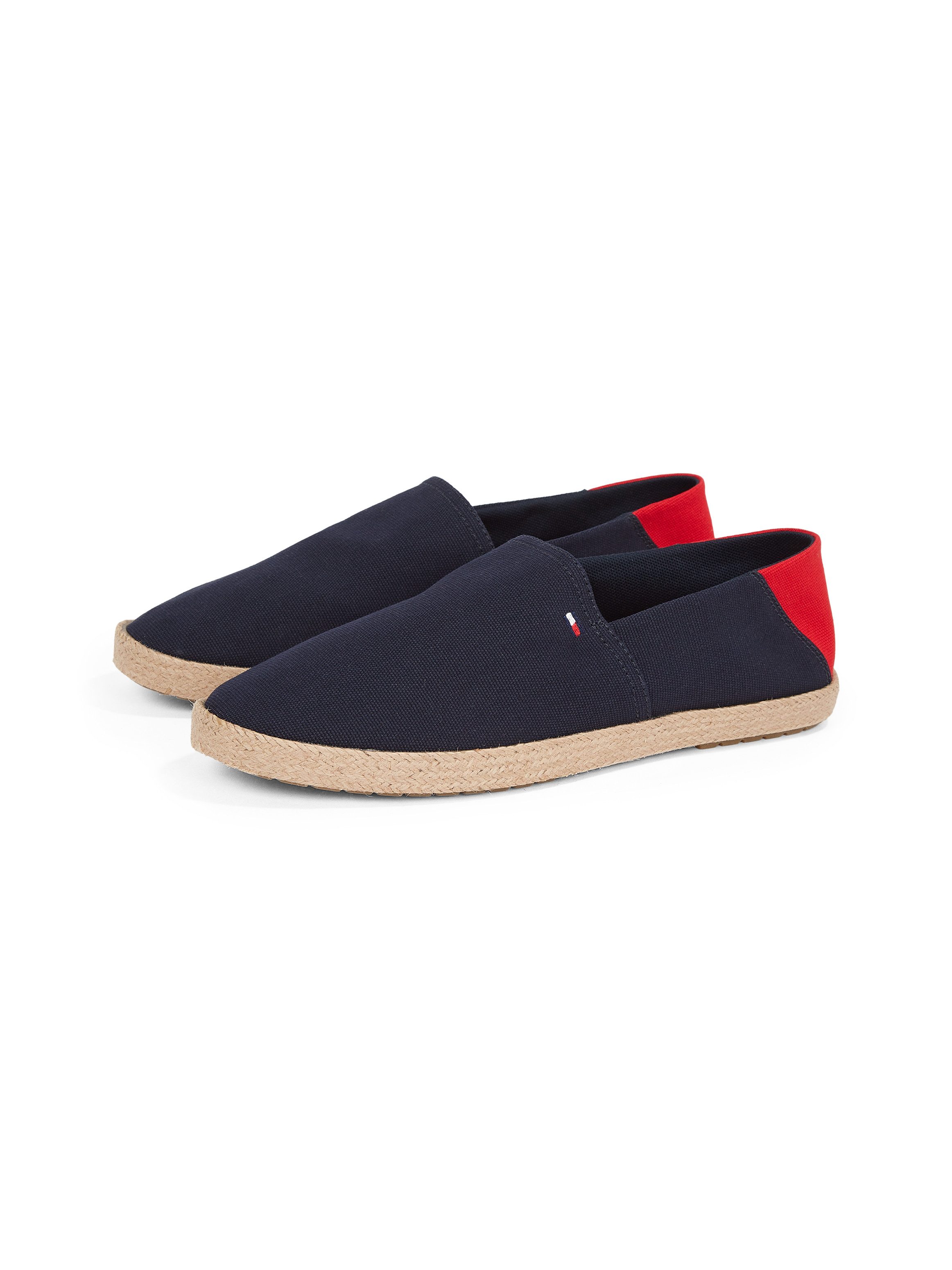 Tommy Hilfiger Instappers HILFIGER ESPADRILLE CORE TEXTILE , instapschoen, espadrilles, zomerschoen,...