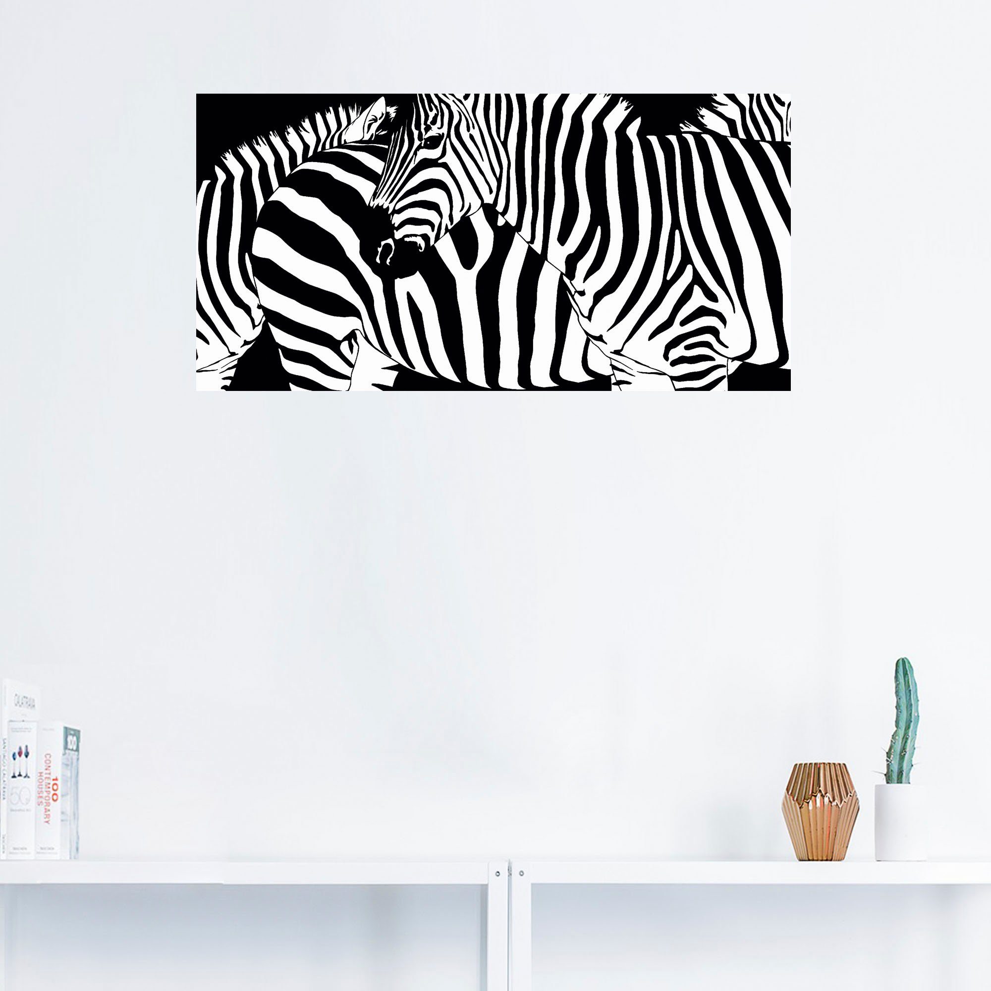 Artland Wandfolie Zebrastrepen