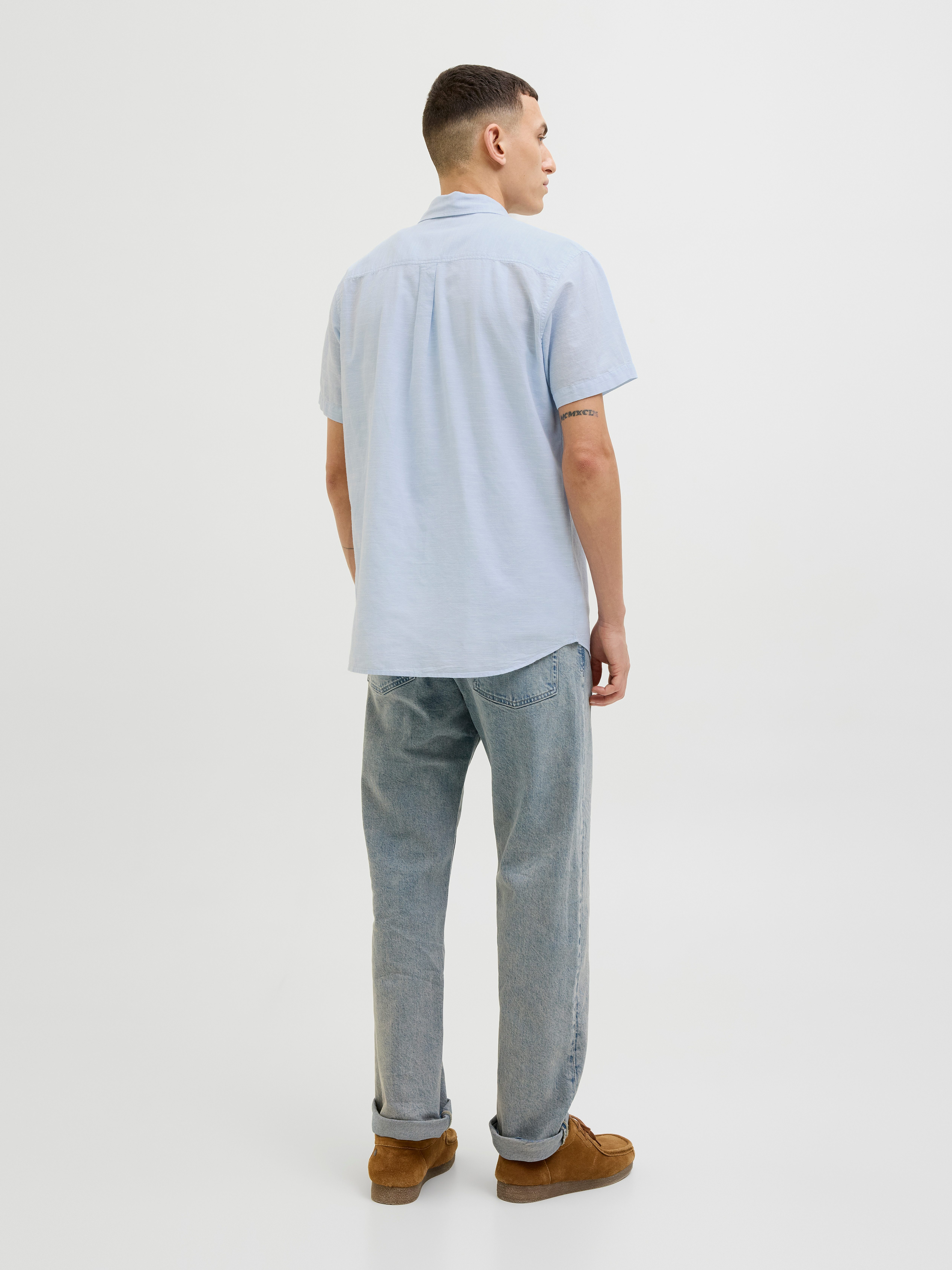 Jack & Jones Overhemd met korte mouwen JJESUMMER SHIRT SS SN