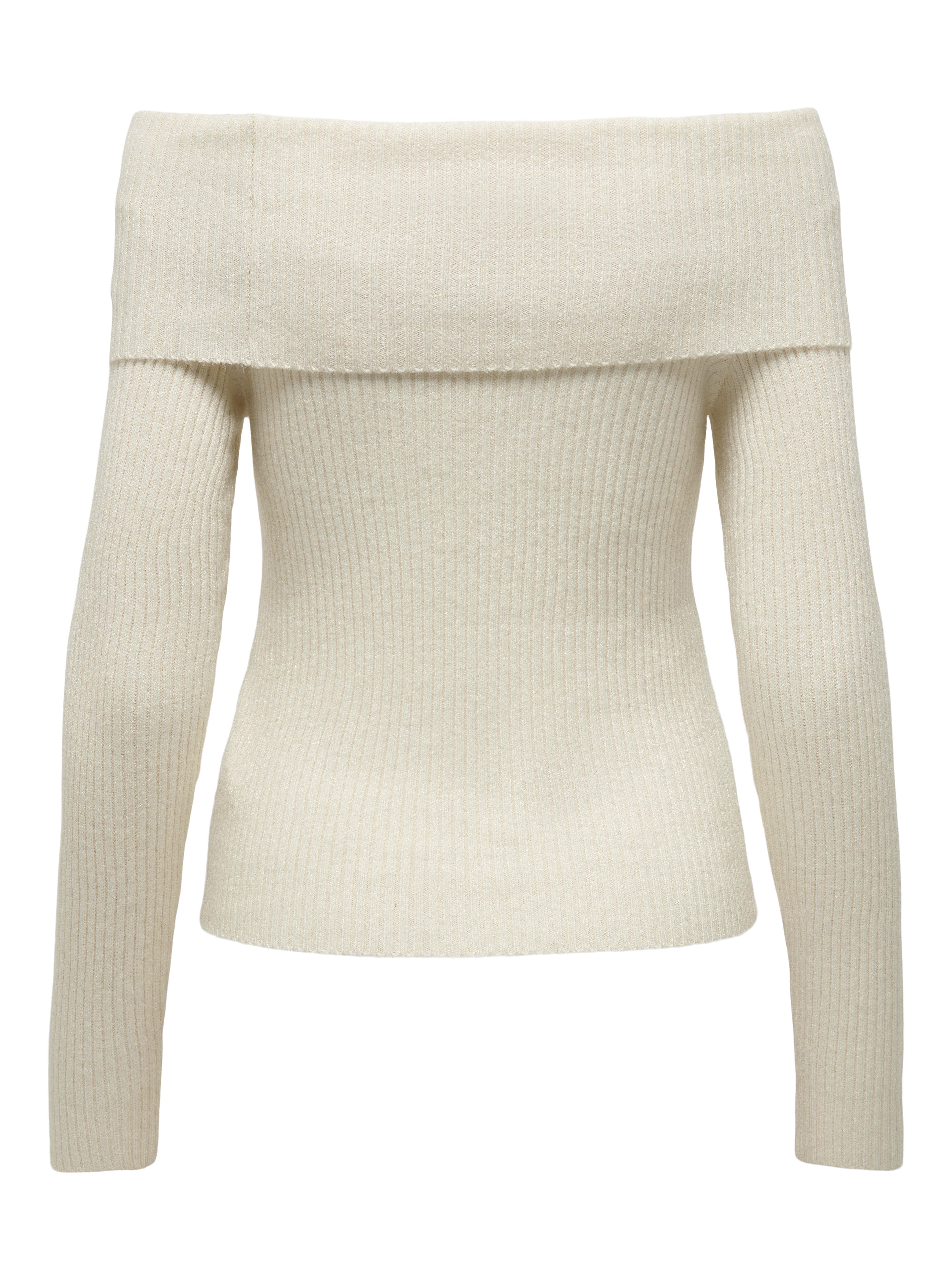 Only Gebreide trui ONLKATIA LS OFF SHOULDER KNT
