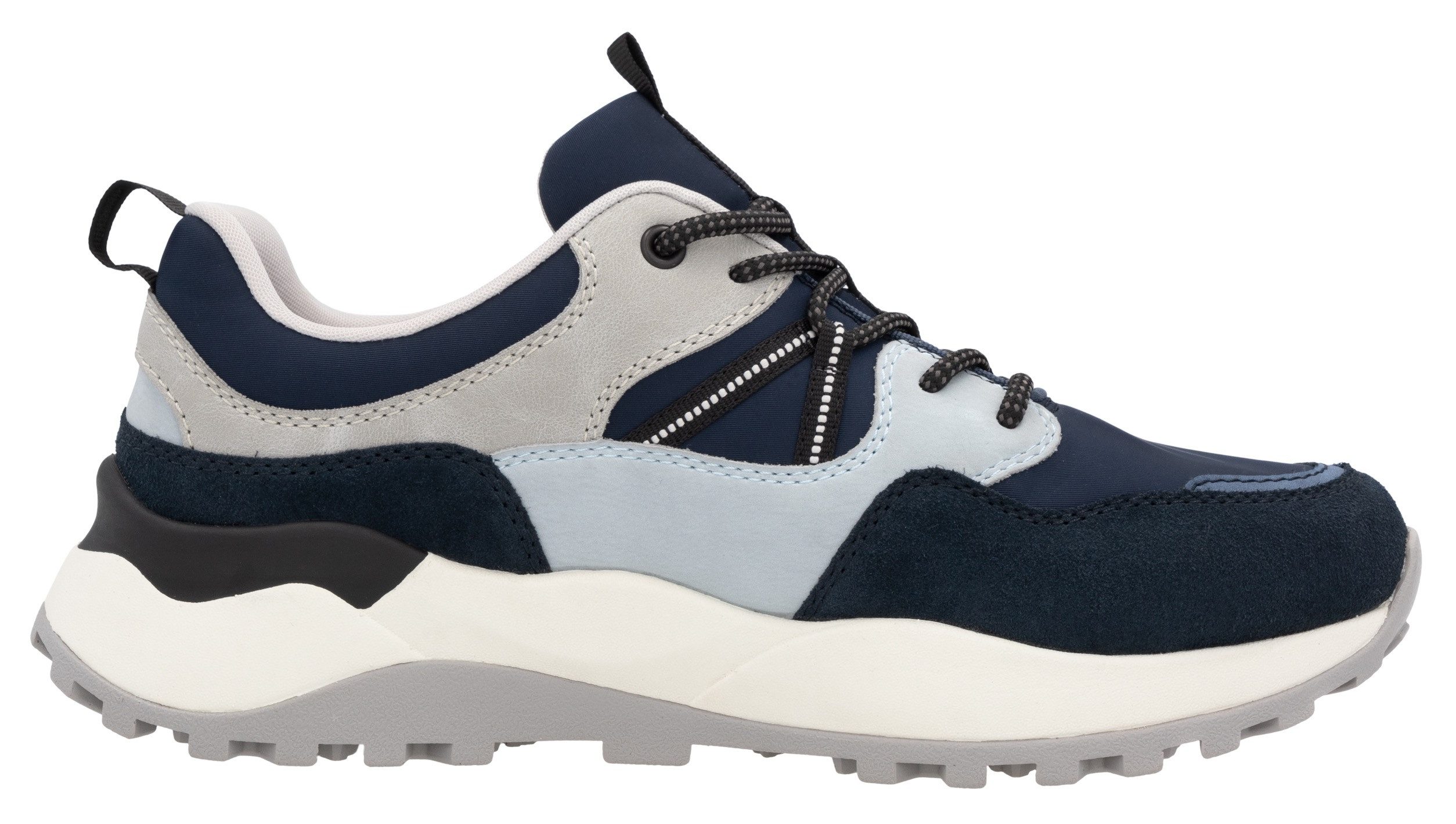 RIEKER Sport Slip-on sneakers Castello , lage schoen, vrijetijdsschoen, slip-in met uitneembare zachte inlegzool