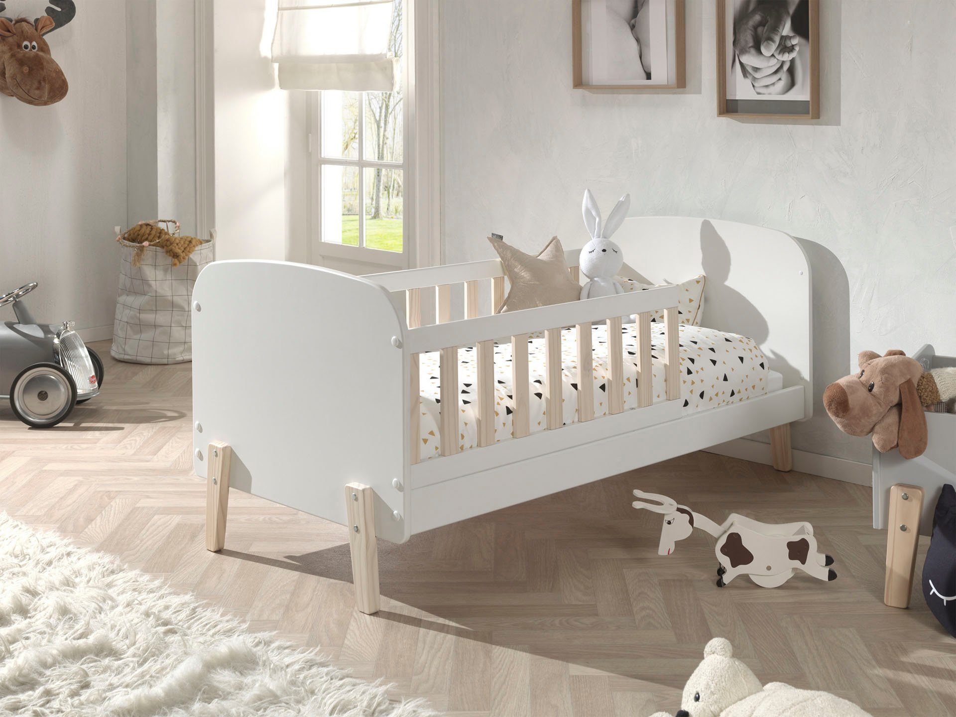 Vipack Kinderledikant Kiddy optioneel met bedlade