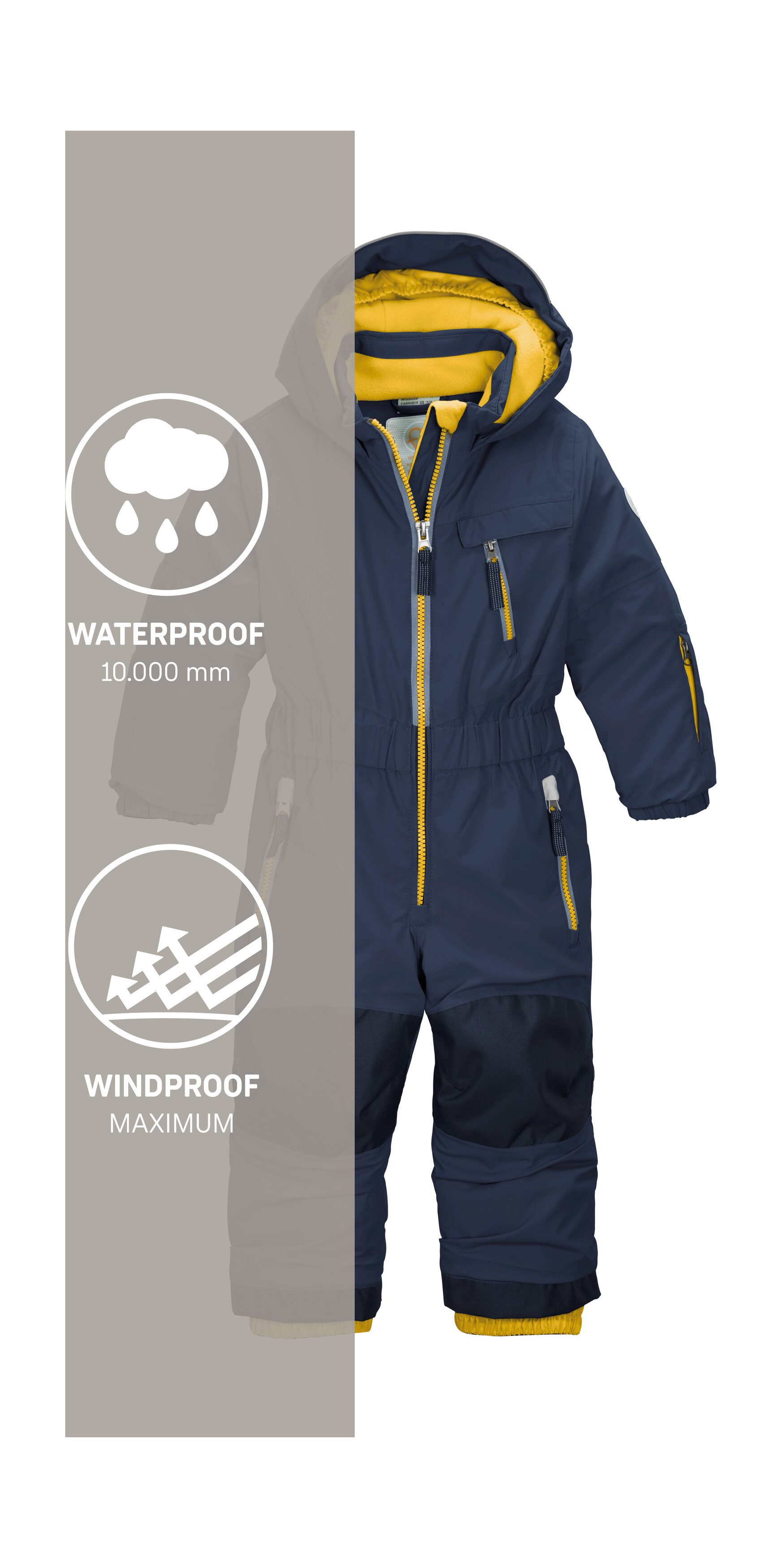first instinct by killtec Jumpsuit FISW 31 MNS ONPC Skioverall: waterdicht, ademend, reflecterend, verlengbaar