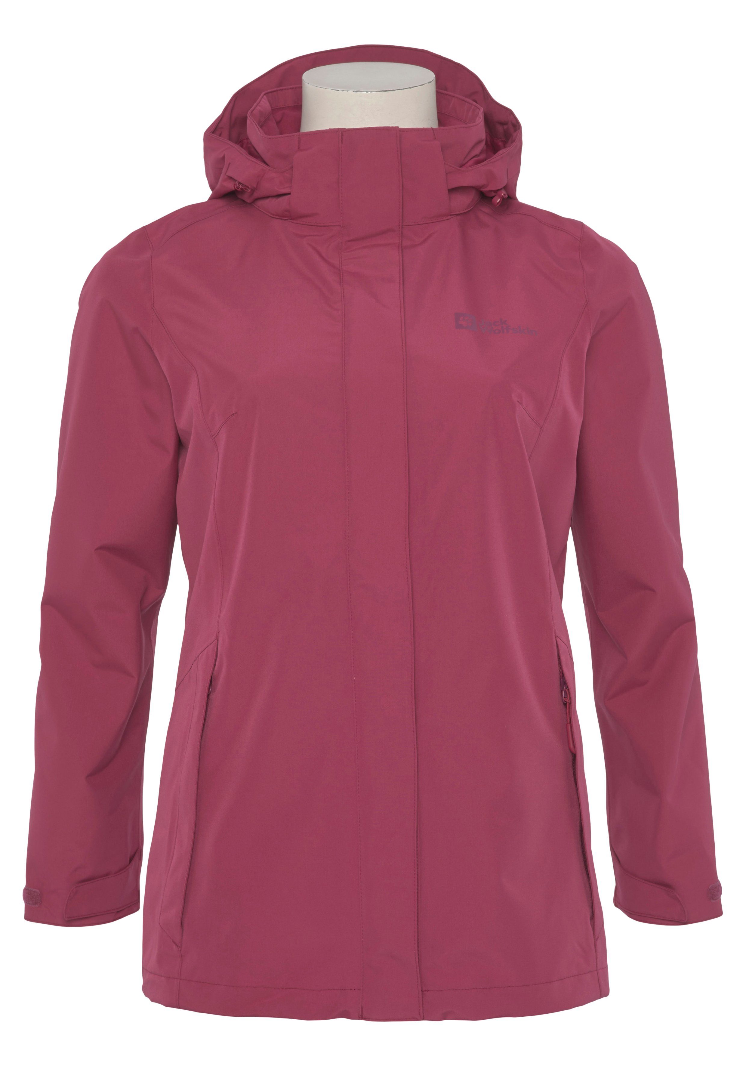 Jack Wolfskin Functioneel jack TOCORA JACKET WOMEN Waterdicht & winddicht & ademend