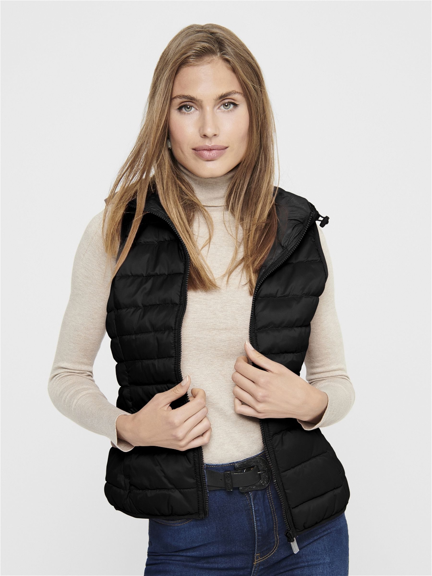 Only Bodywarmer ONLNEWTAHOE HOOD WAISTCOAT OTW NOOS