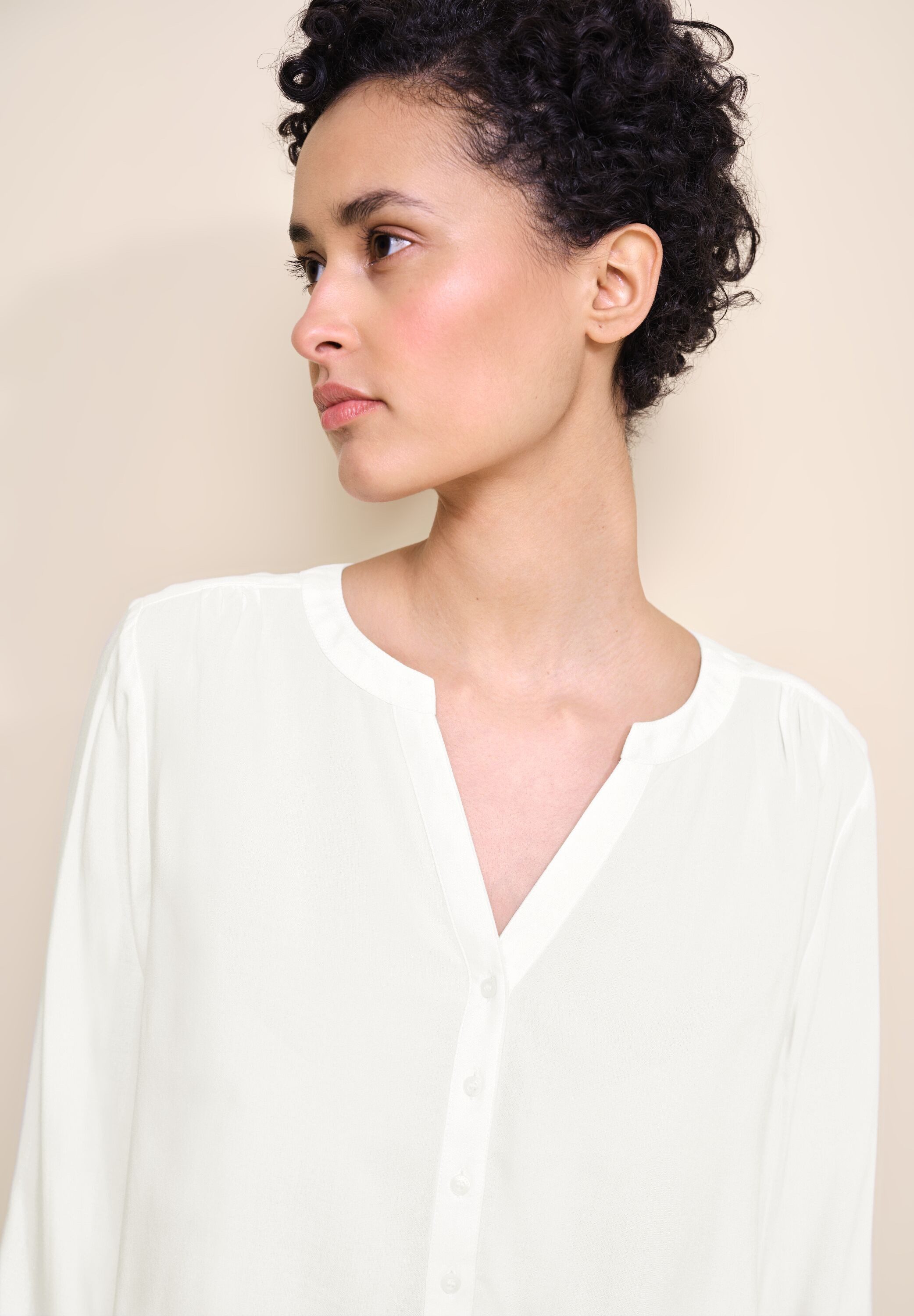 STREET ONE Shirtblouse Style Bamika met zijsplitten