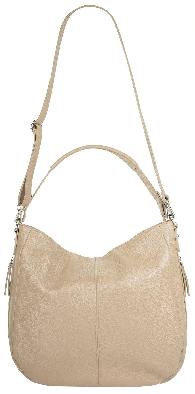Cluty Shopper echt leer, made in italy
