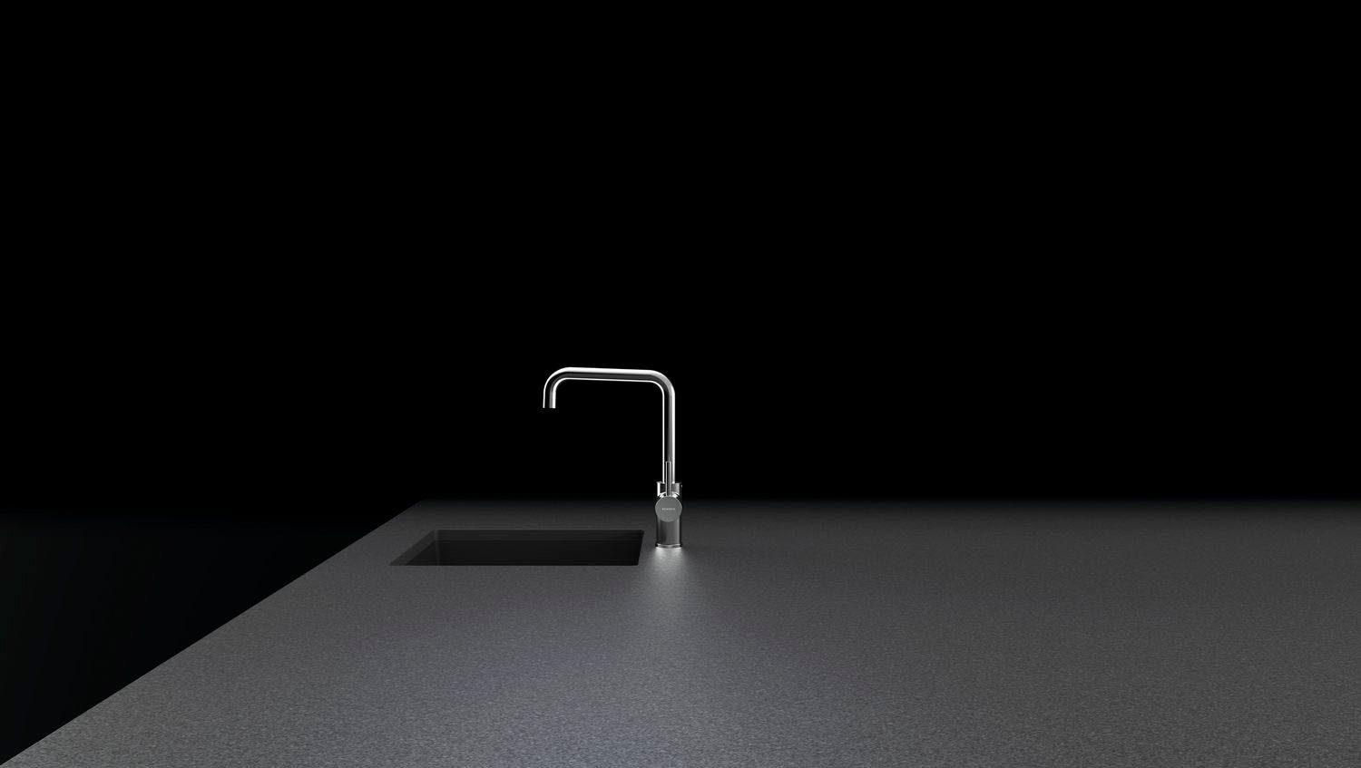 Schock Keukenkraan FONOS Feestuitloop, temperatuurbegrenzer, waterbesparende perlator, draaibereik 360°