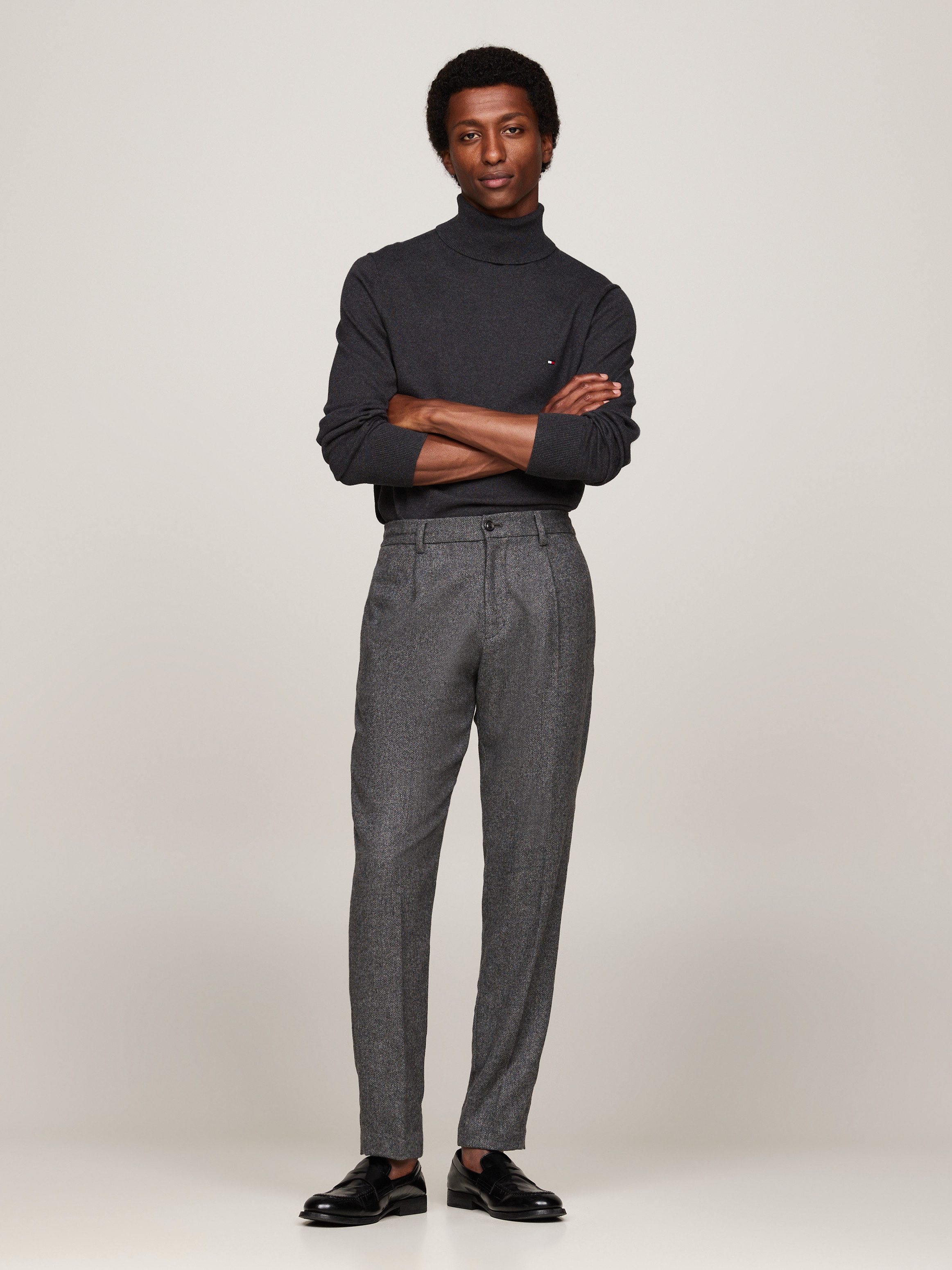 Tommy Hilfiger Coltrui PIMA ORG CTN CASHMERE ROLL NECK