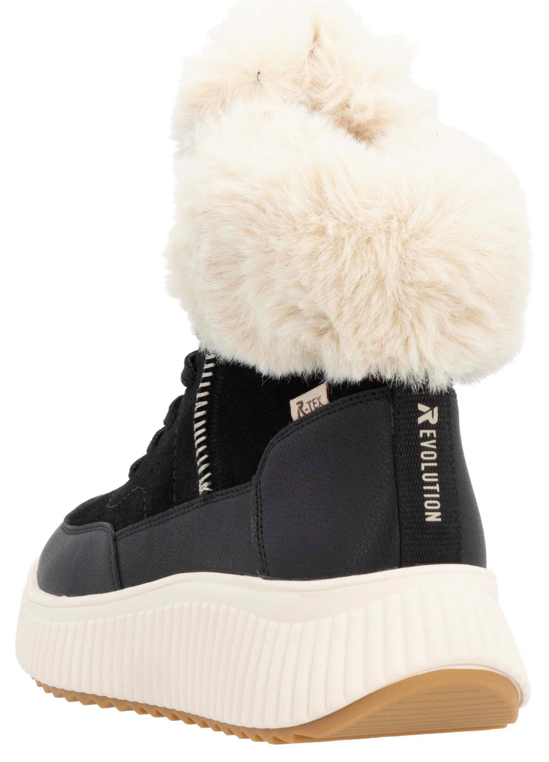 Rieker EVOLUTION Winterlaarzen Sneeuwlaarzen, veterschoenen in smalle vorm