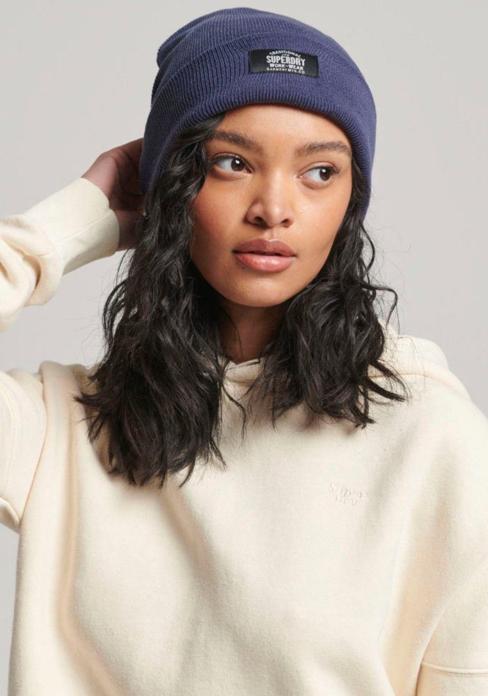 NU 20% KORTING: Superdry Beanie CLASSIC KNITTED BEANIE HAT