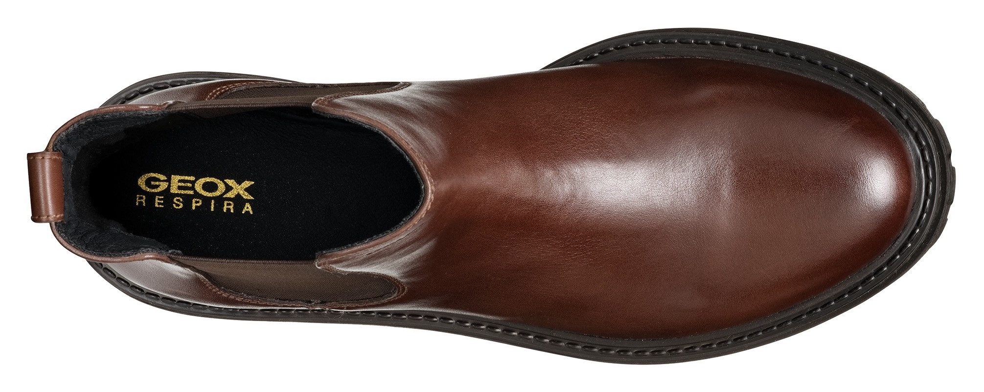Geox Chelsea-boots D IRIDEA B Chunky laarzen, plateau enkellaars met modieuze blokhak