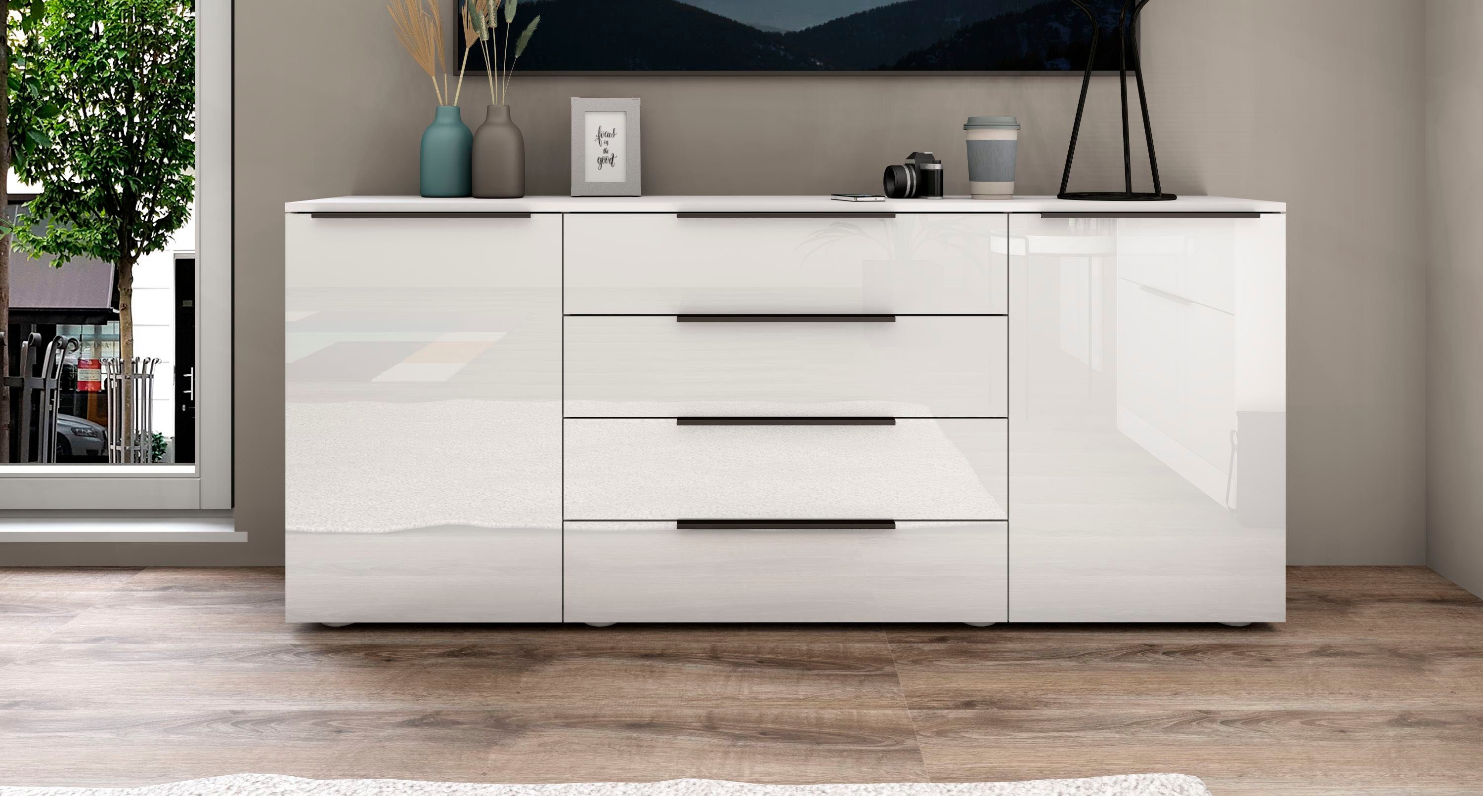 borchardt Möbel Dressoir Tom Breedte 166 cm