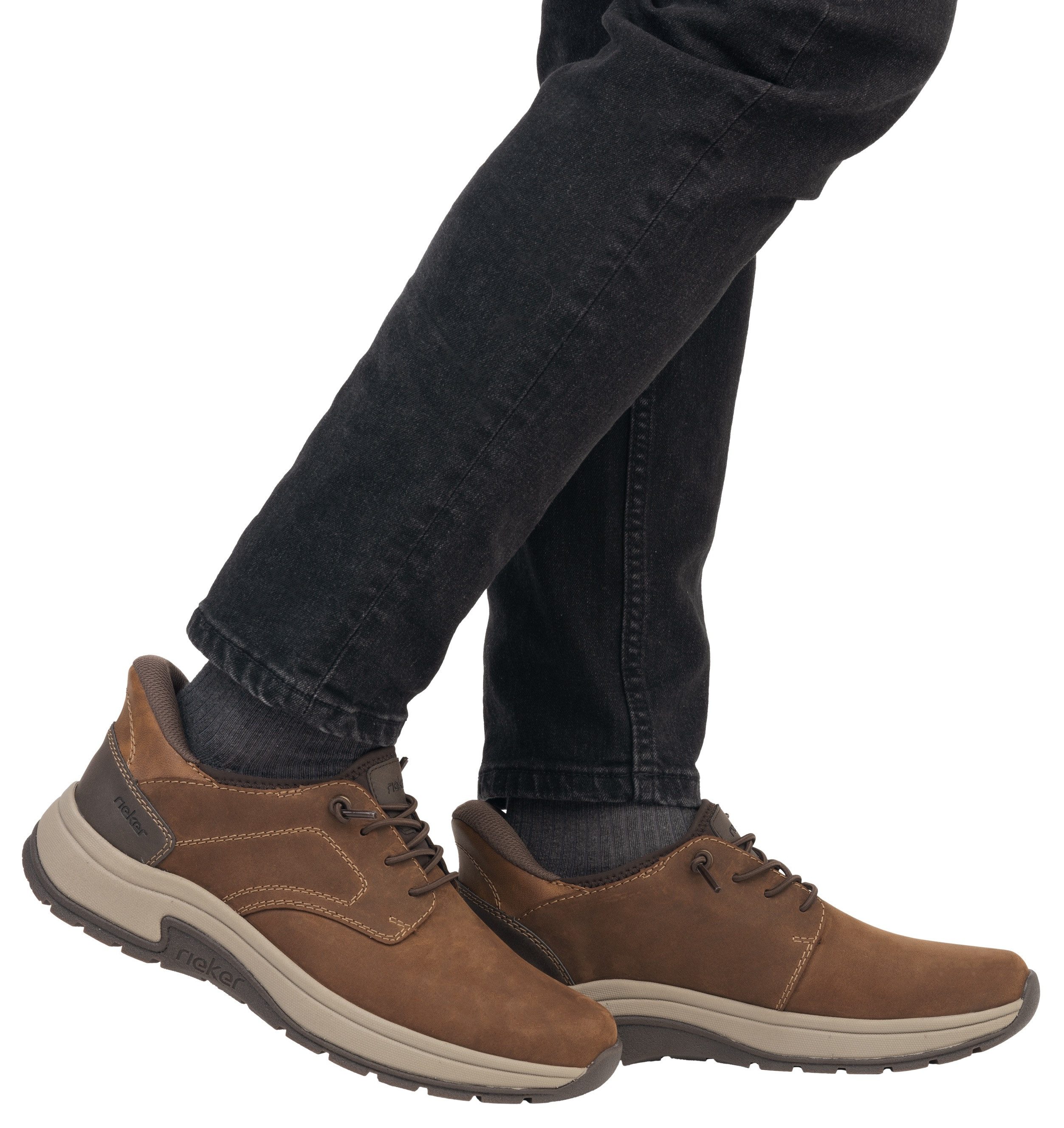 Rieker Slip-on sneakers Ready2GO lage schoen, instapschoen, outdoorschoen, uitneembare zachte inlegzool