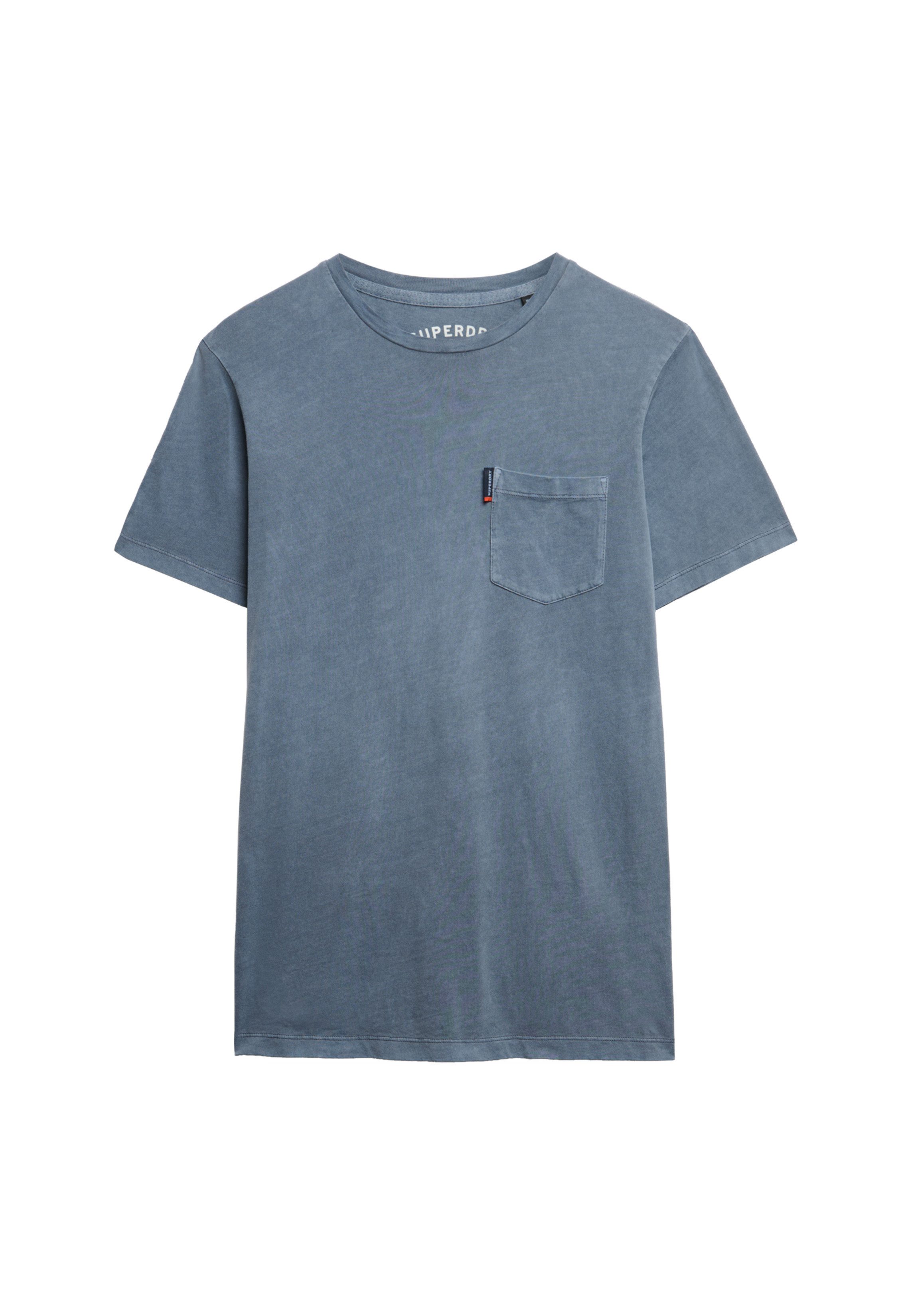 Superdry Shirt met ronde hals CLASSIC ESSENTIAL POCKET TEE