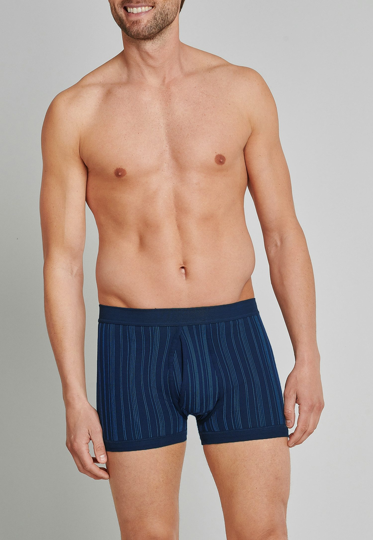 Schiesser Boxershort Original Classics met gulp, gestreept (Set van 2)