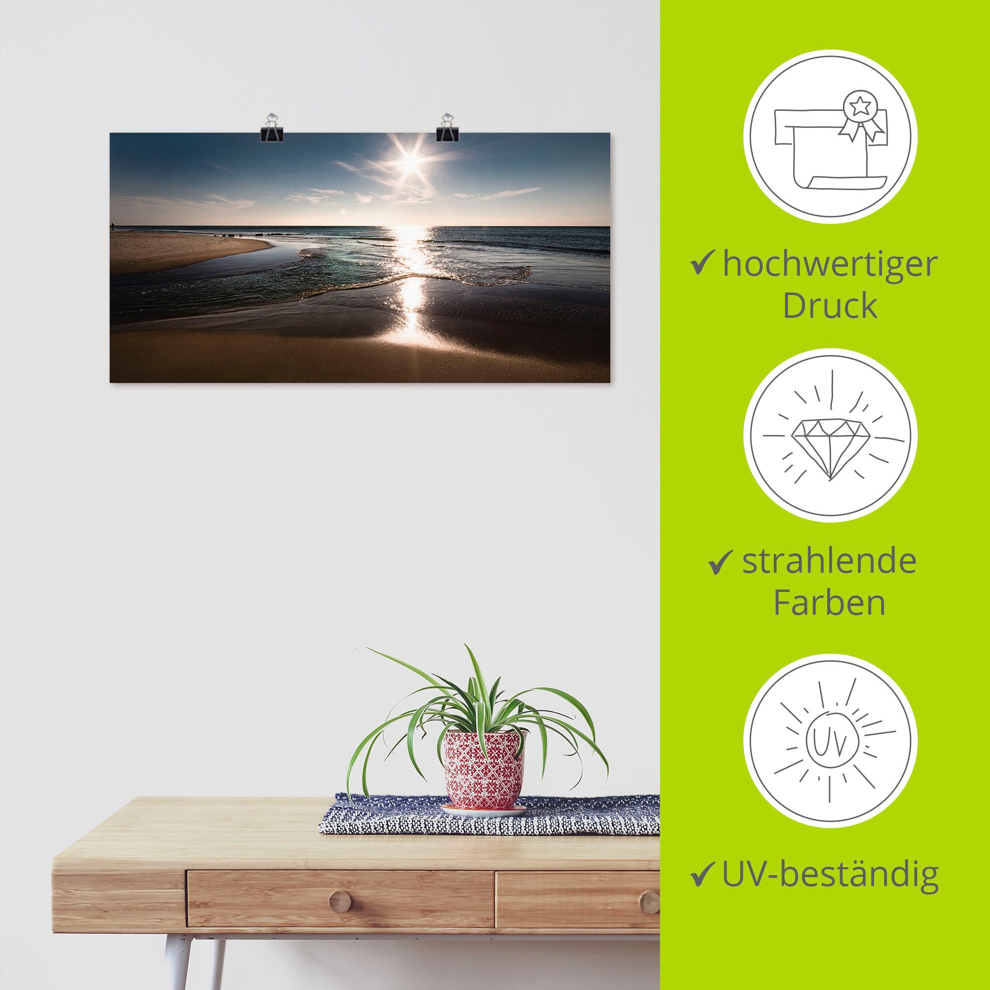 Artland Artprint Sylt IV als artprint op linnen, poster, muursticker in verschillende maten