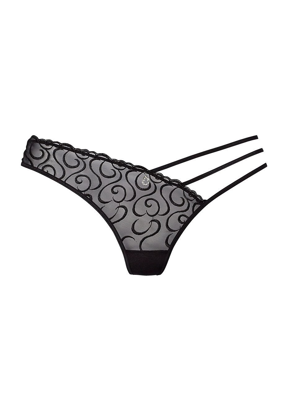 Lascana String met spannend borduurwerk, sexy lingerie, sexy ondergoed
