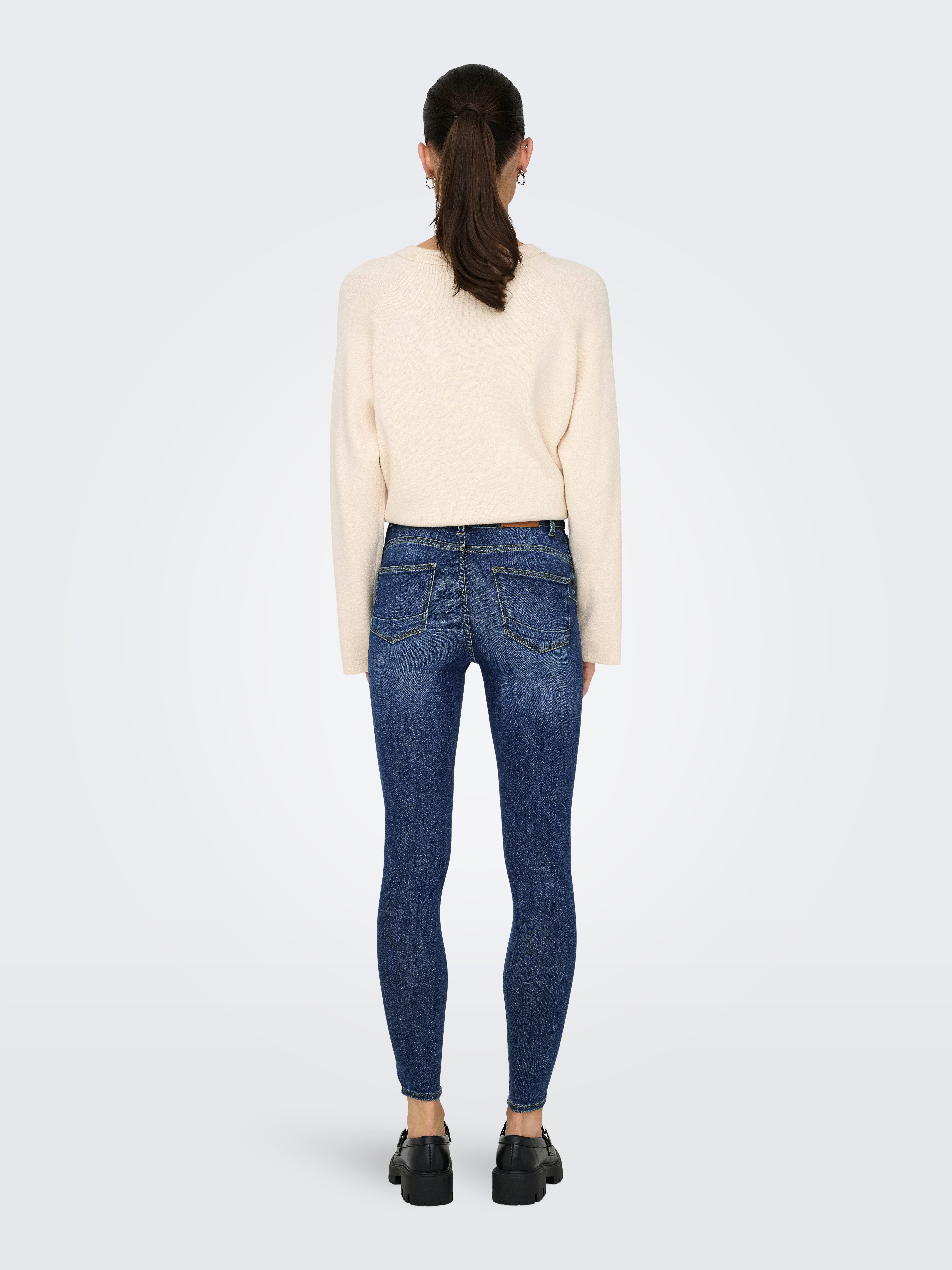Only Skinny fit jeans ONLPOWER MID SK PUSHUP DNM TAI012 NOOS