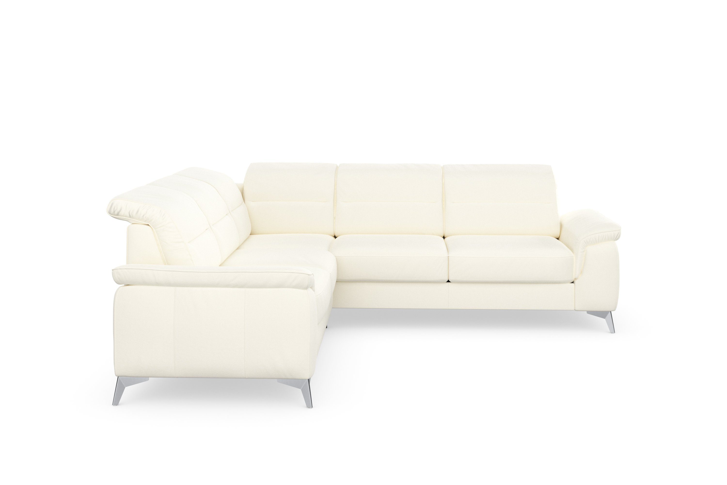 sit&more Hoekbank Sinatra L-vorm optioneel met verstelbare hoofdsteun en armleuning