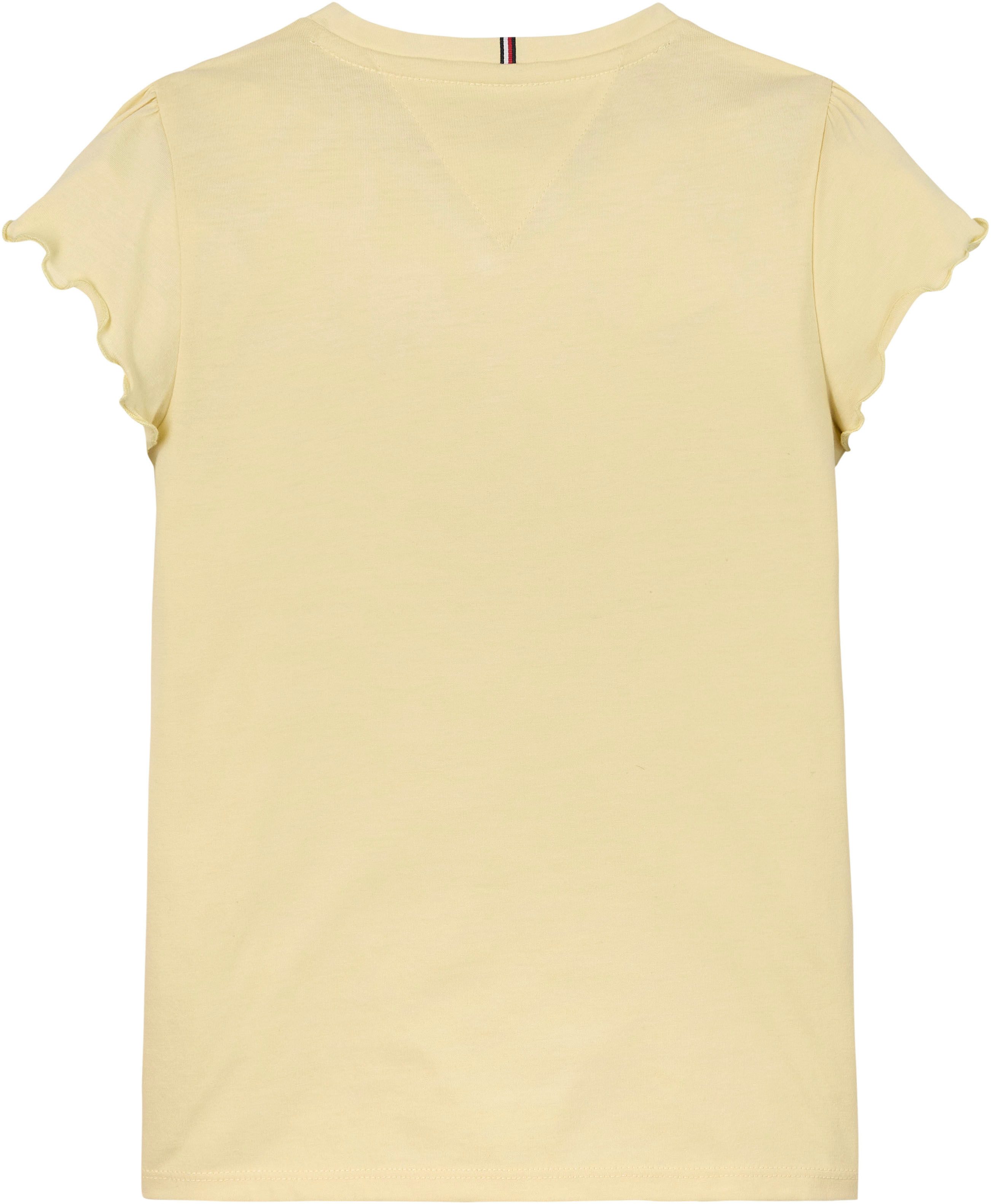 Tommy Hilfiger T-shirt ESSENTIAL RUFFLE SLEEVE TOP