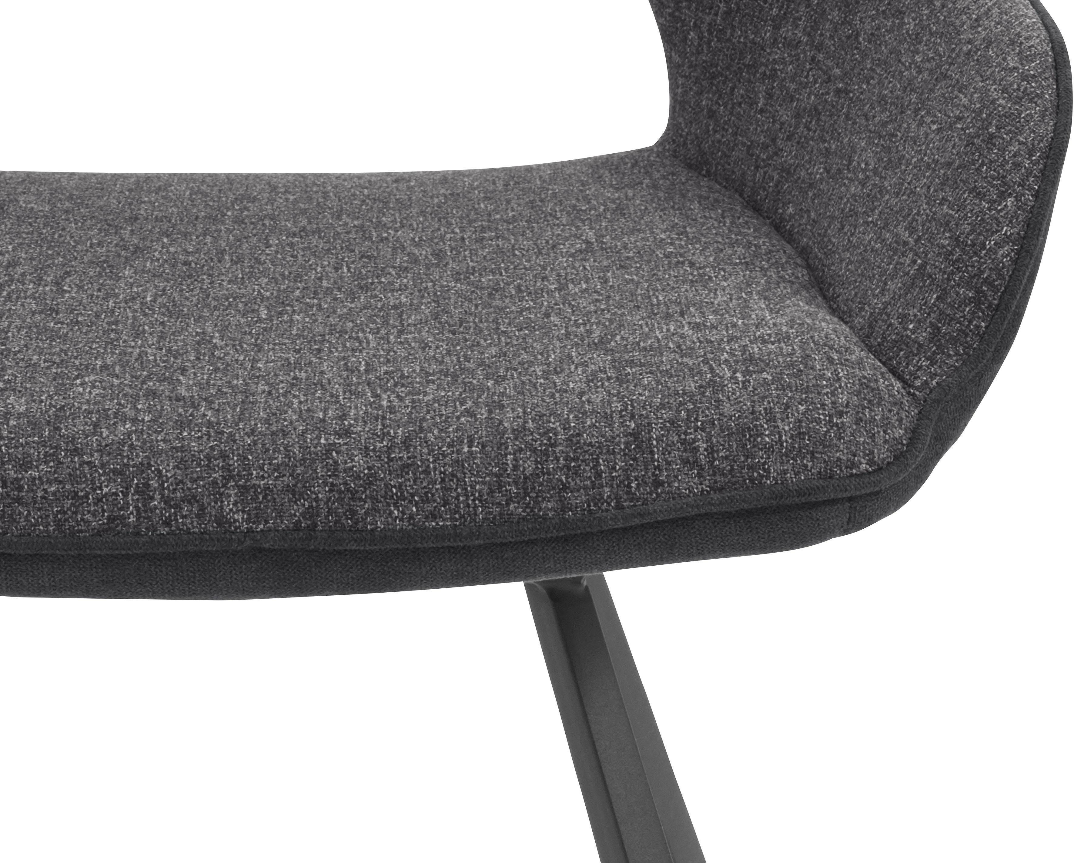 MCA furniture Stoel met 4 poten Parana Stoel belastbaar tot 120 kg (2 stuks)