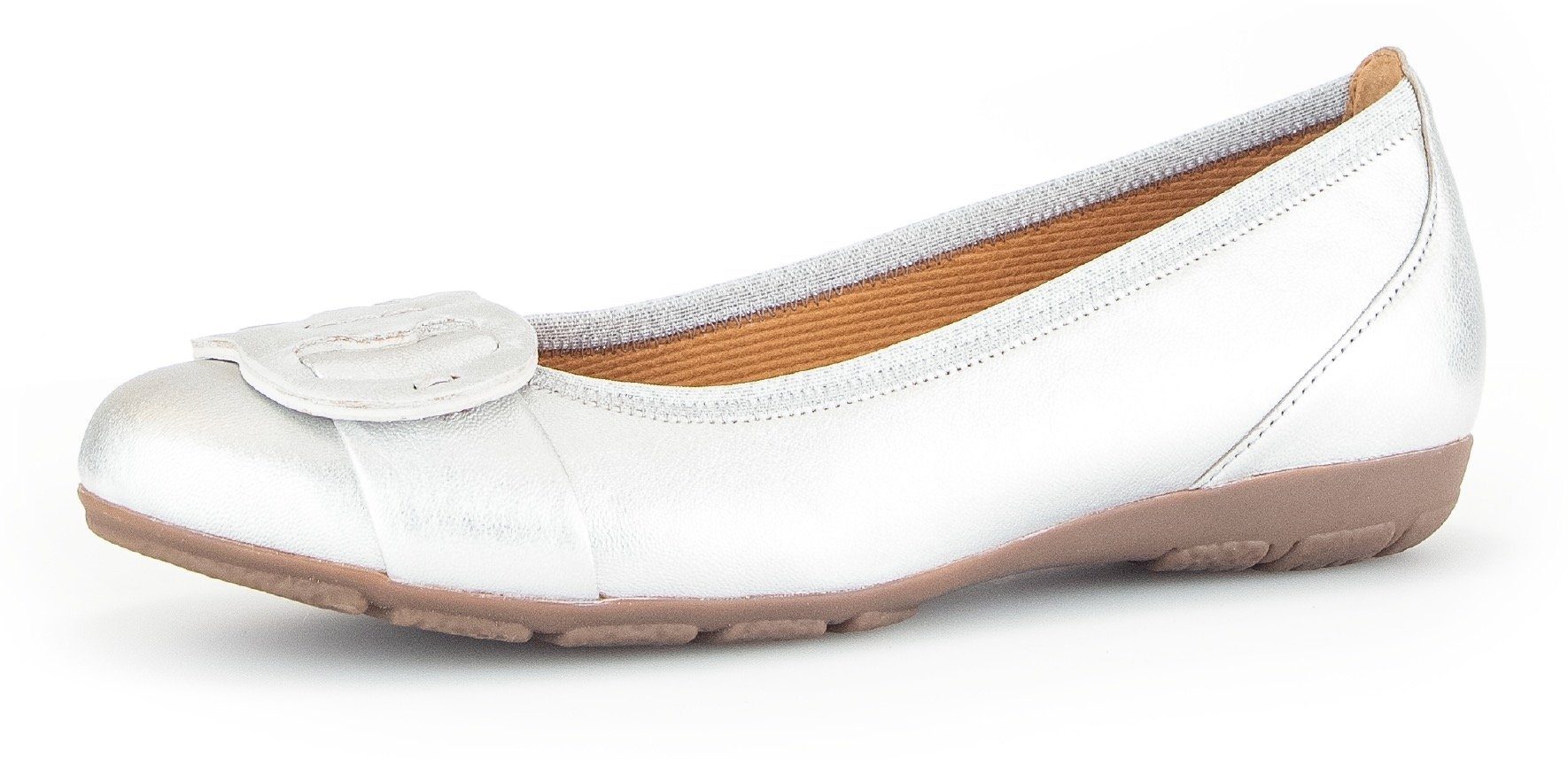 Gabor Ballerina's platte schoenen, instappers met hovercraft luchtkamer-zool