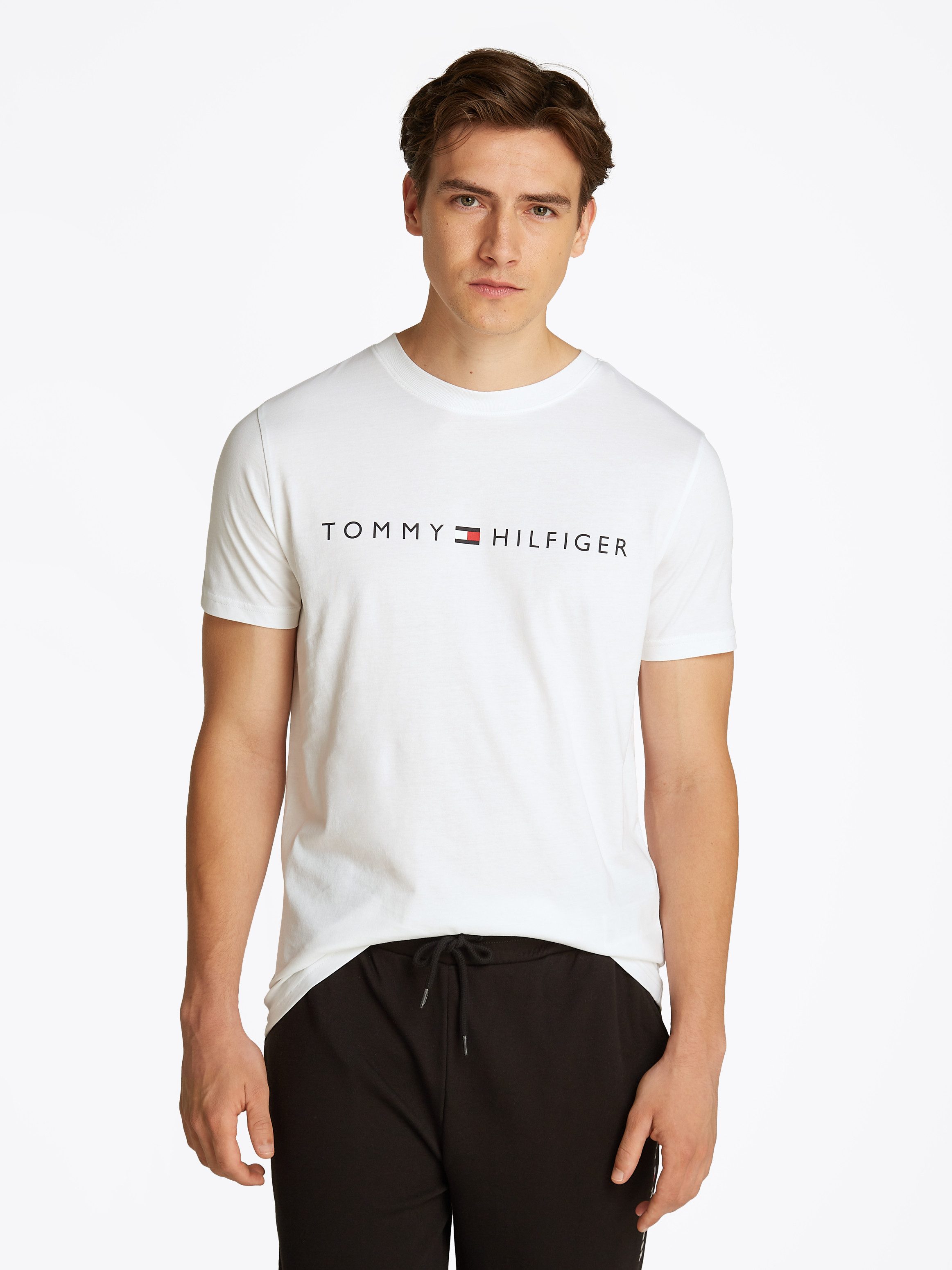 Tommy Hilfiger Underwear T-shirt SS TEE met logo heren t-shirts maat XXL (56) wit