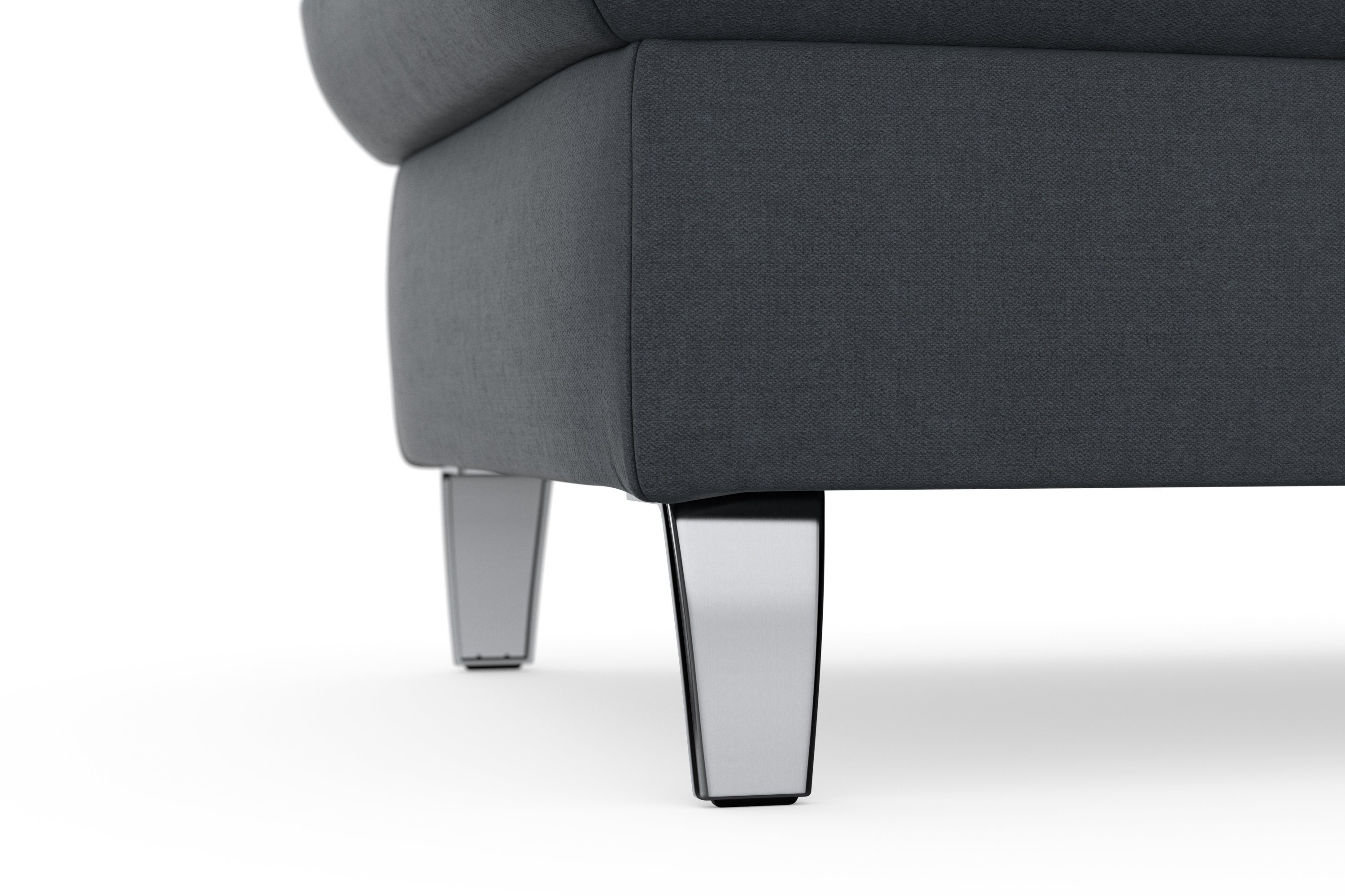 sit&more Hocker met bergruimte Maggiore met bergruimte en moderne metalen poten