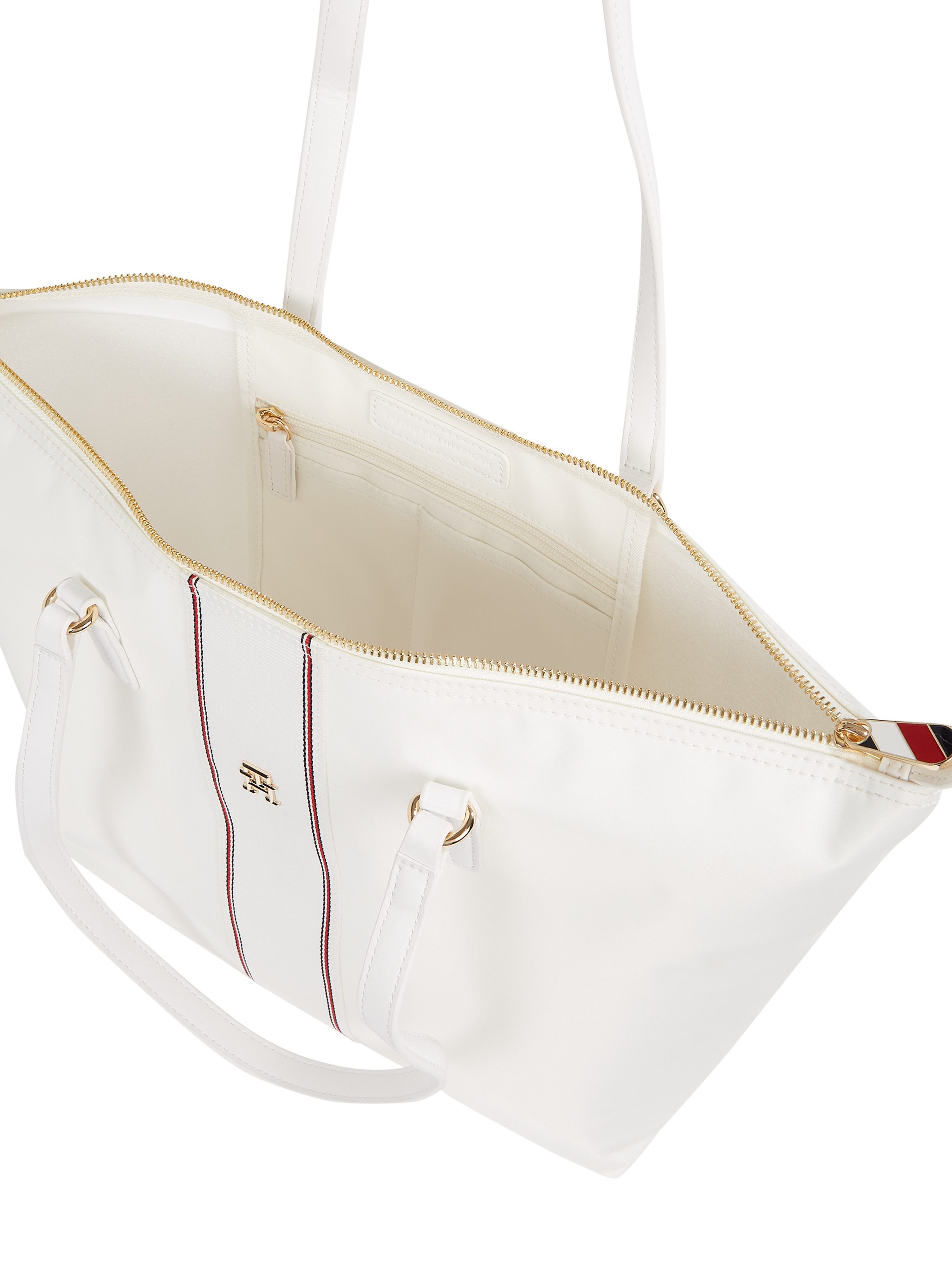 Tommy Hilfiger Draagtas POPPY TOTE CORP , dames handtas, schoudertas, shopper met dubbele handvat