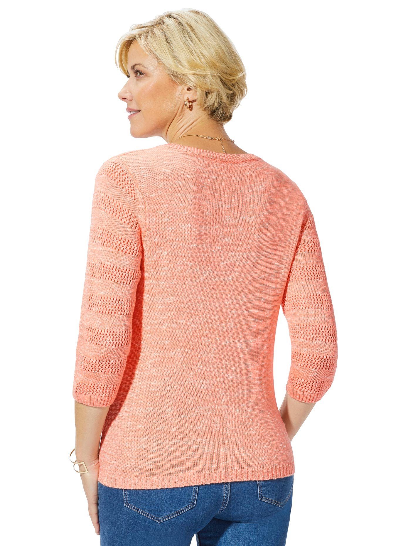 Classic Basics Trui met 3/4-mouwen Trui