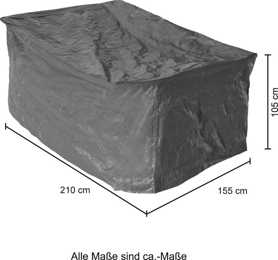 MERXX Dekzeil voor tuinset(l/b/h) 155 x 210 x 105 cm