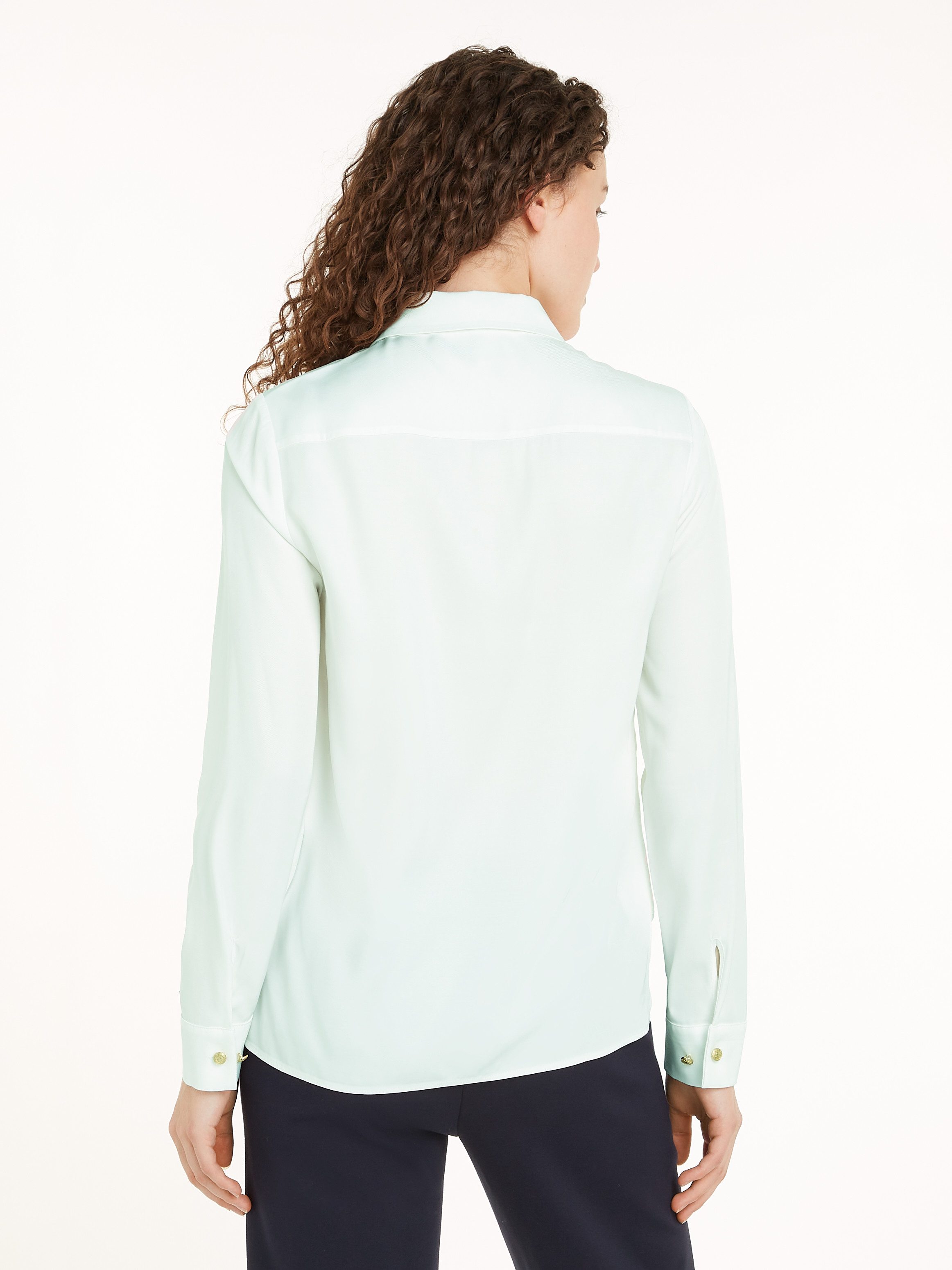 Tommy Hilfiger Overhemdblouse met logovlag