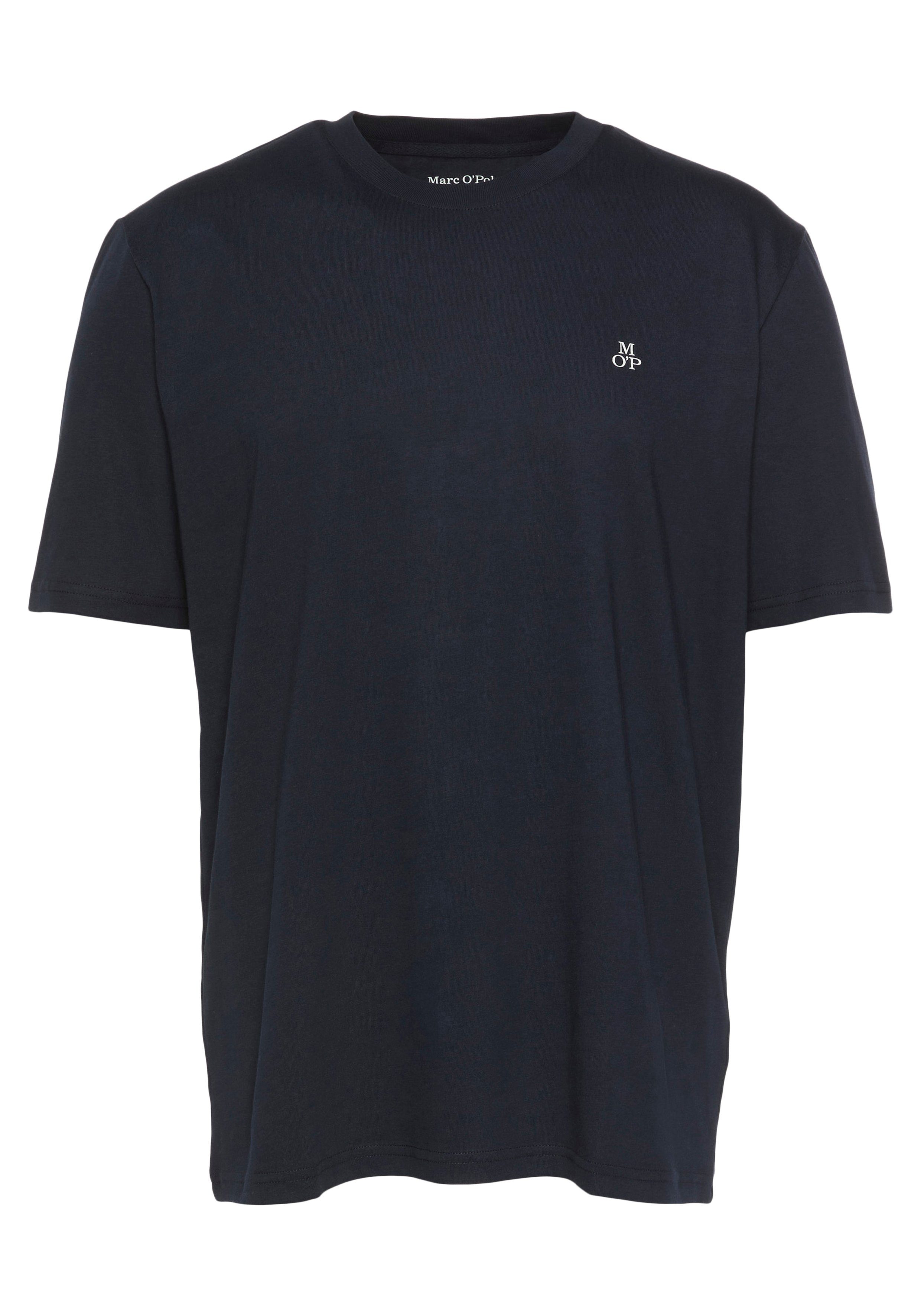 Marc O'Polo T-shirt Logo-T-shirt van bio-katoen