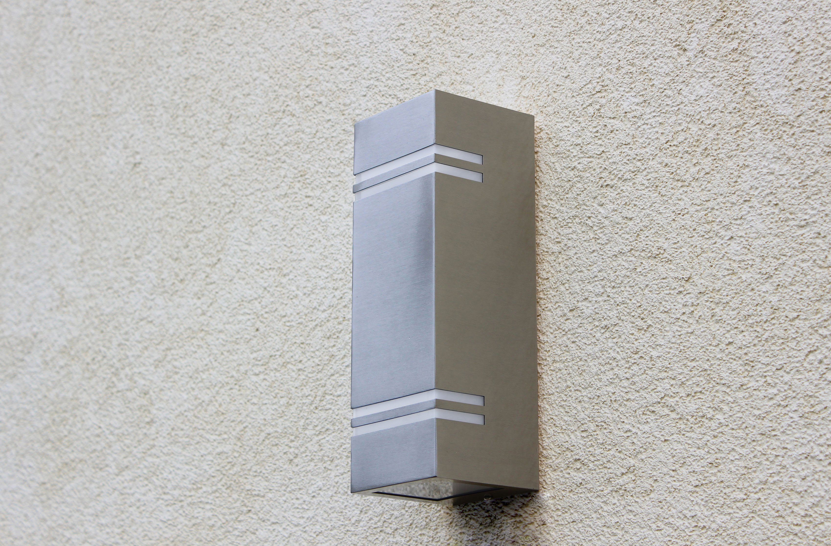 LUTEC Ledwandlamp voor buiten Strepen (1 stuk)
