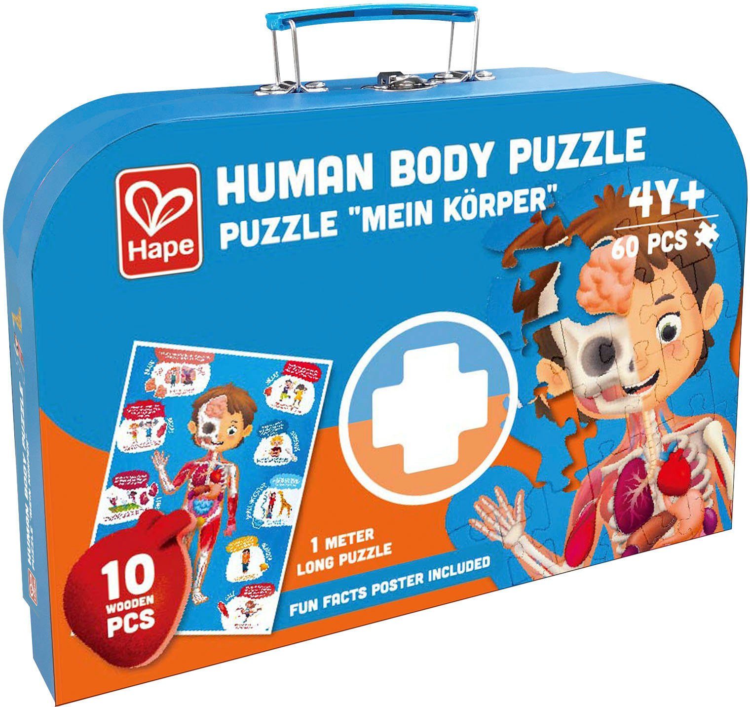 Hape Puzzel Mijn lichaam met 3d-effect
