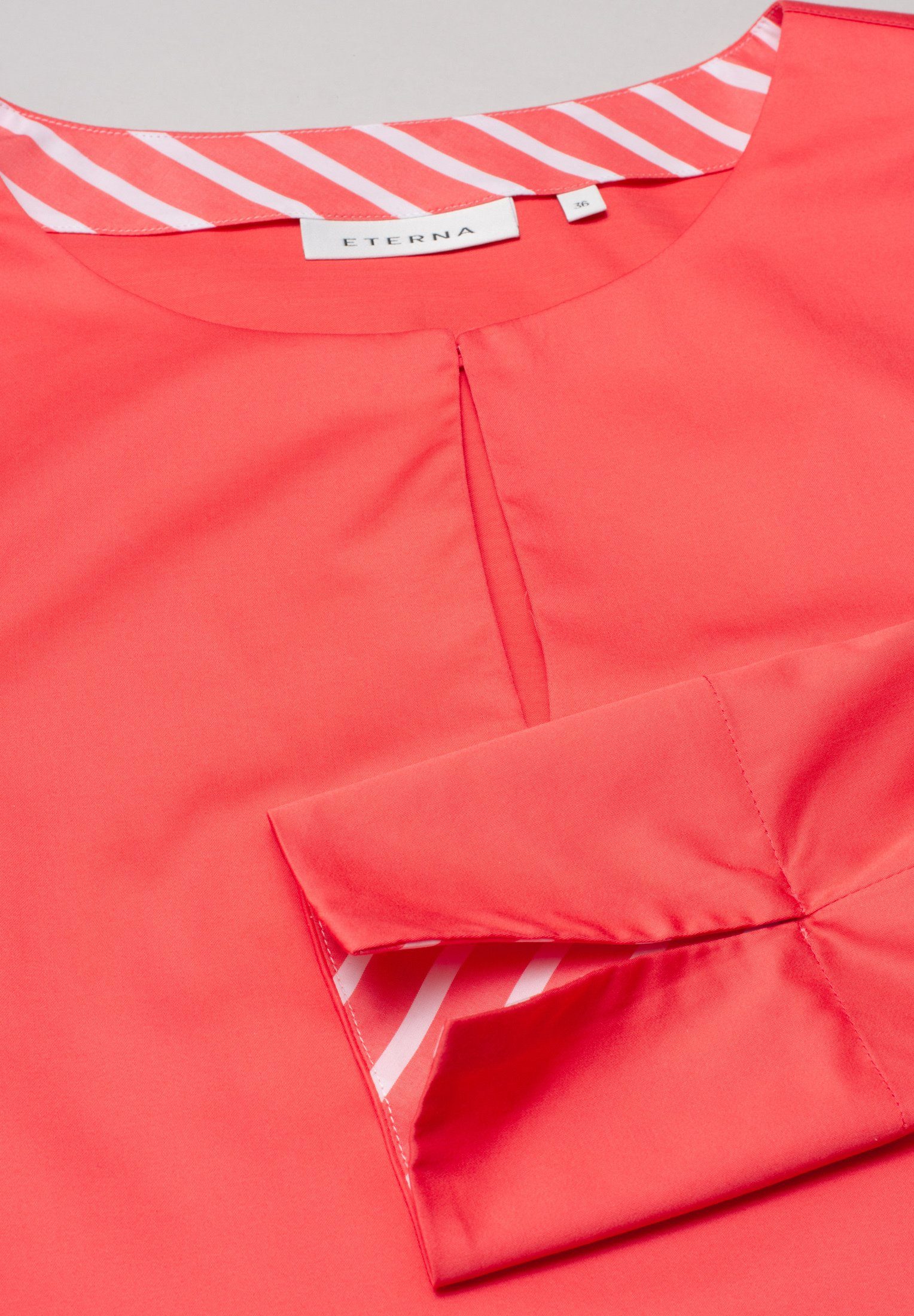 Eterna Shirtblouse Loose fit EASY IRON (gemakkelijk te strijken)