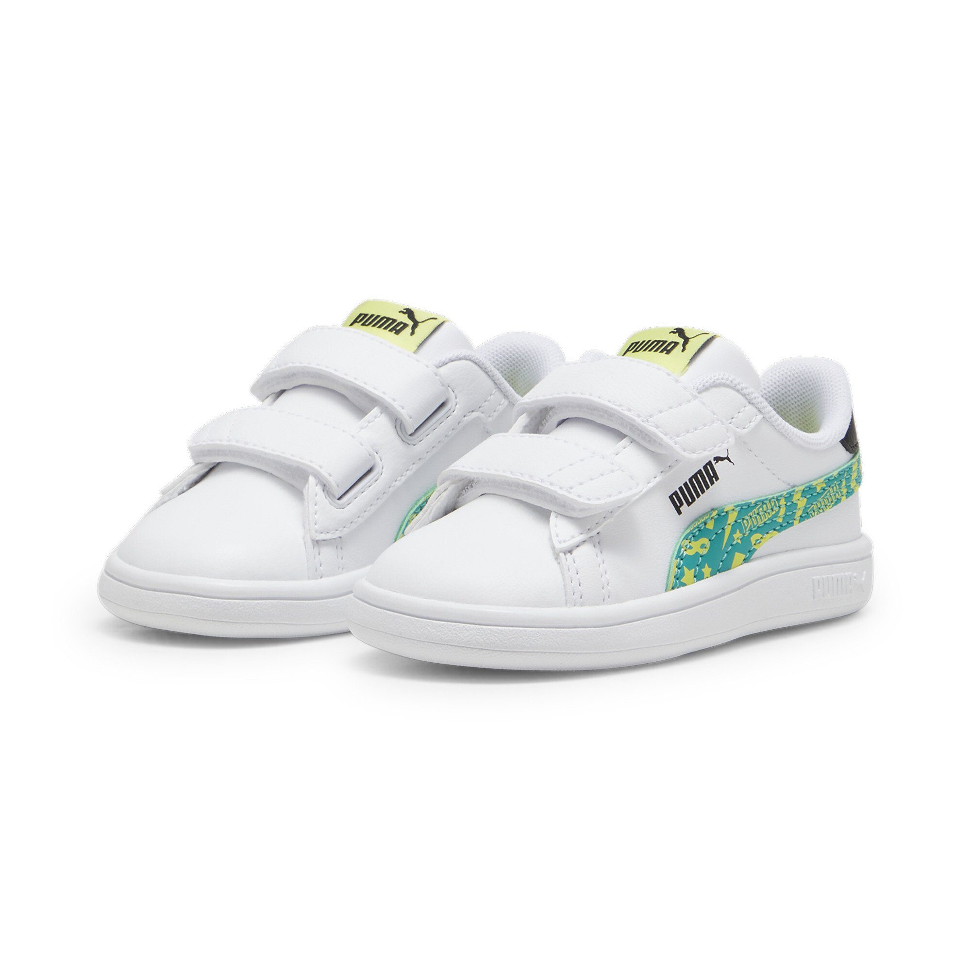 PUMA Sneakers SMASH 3.0 L MASKED HERO V INF kinderen jongens maat 22 EU wit