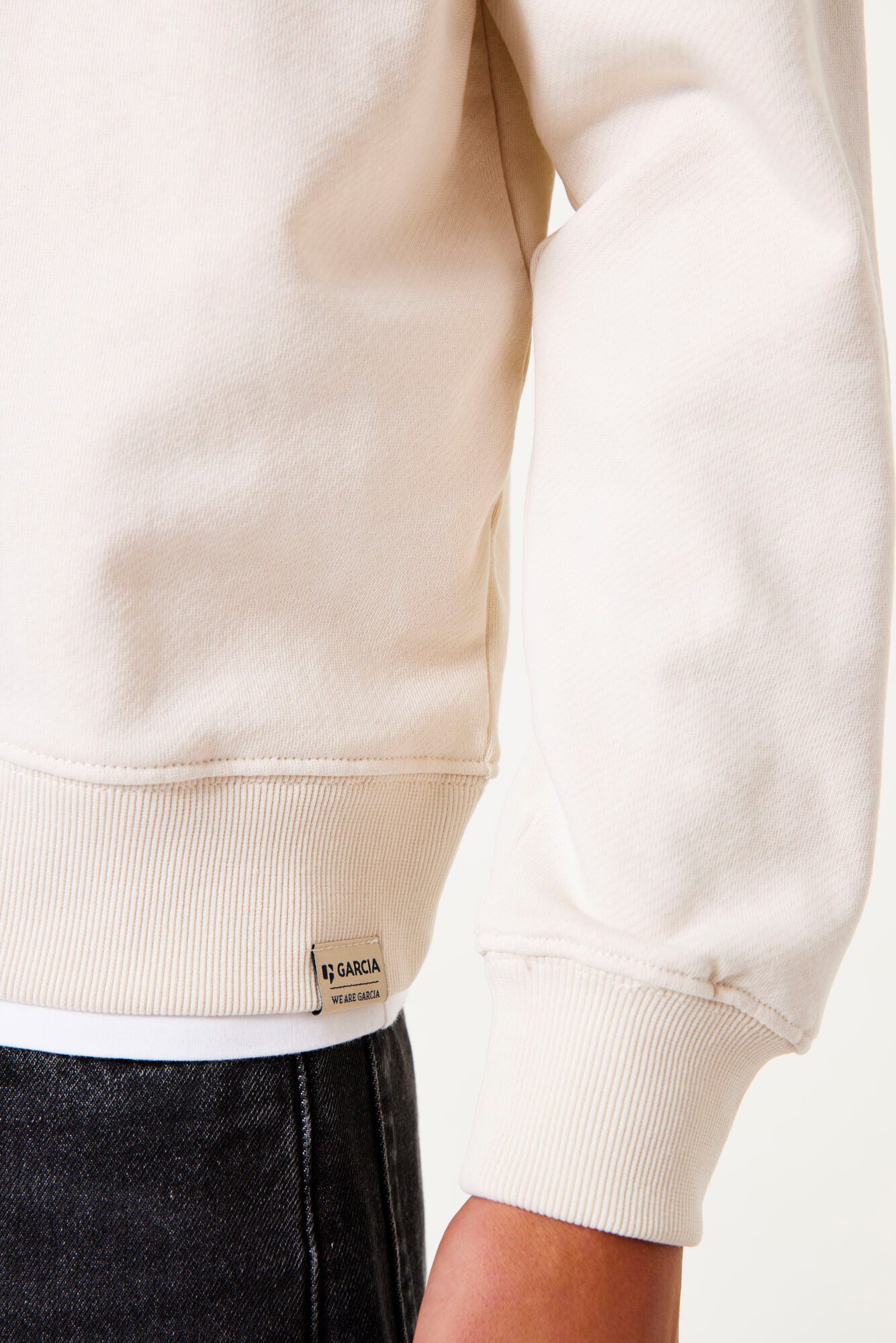 Garcia Sweater met ribboorden