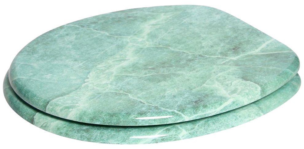Sanilo Toiletzitting Marmer groen