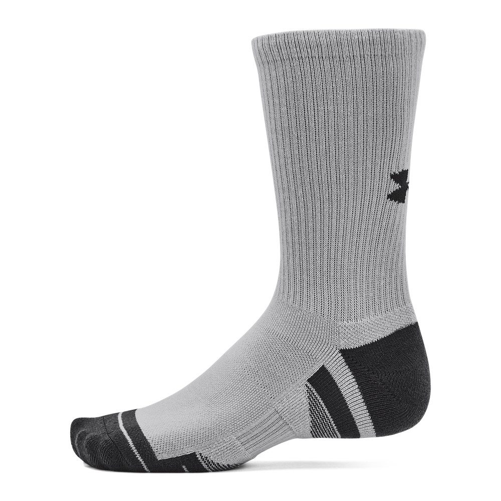 Under Armour® Tennissokken Unisex UA Performance Tech-Crew-Sokken in 3-Pack (3 paar)