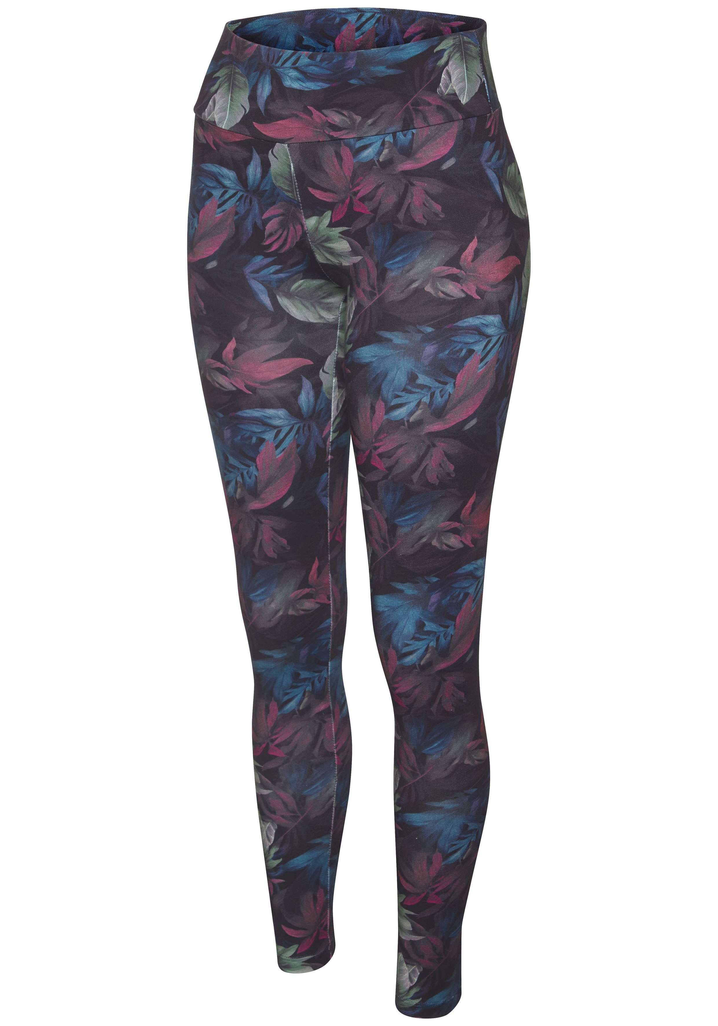 active by Lascana Legging met bloemenprint