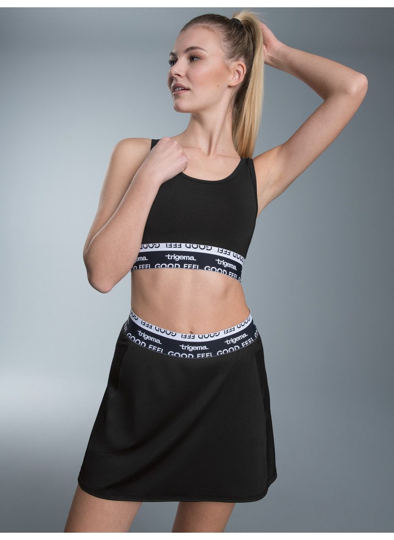 Trigema Sweater TRIGEMA sportset van sport-bustier en skort