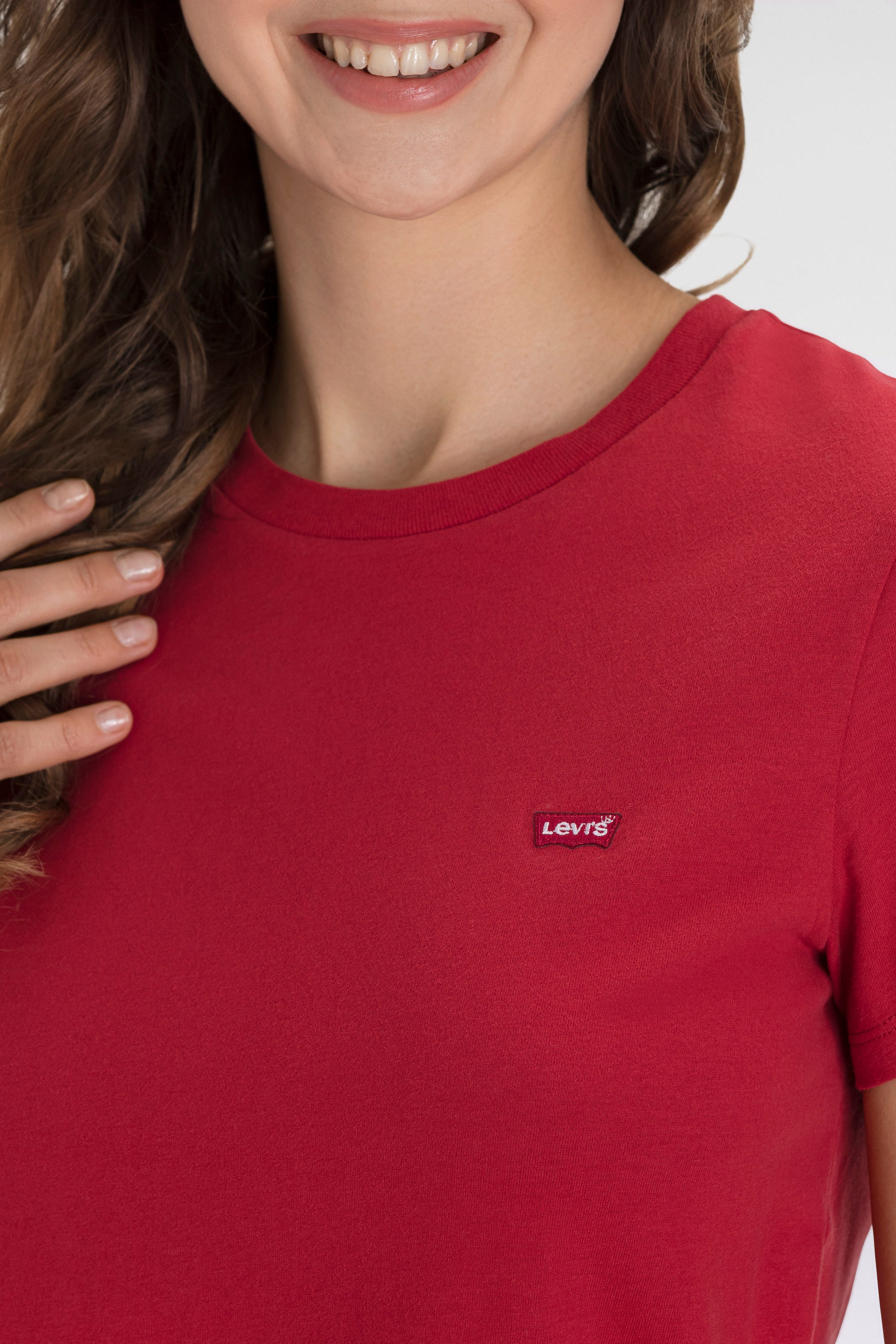 Levi's® T-shirt TEE Minilogo met klein logoborduursel