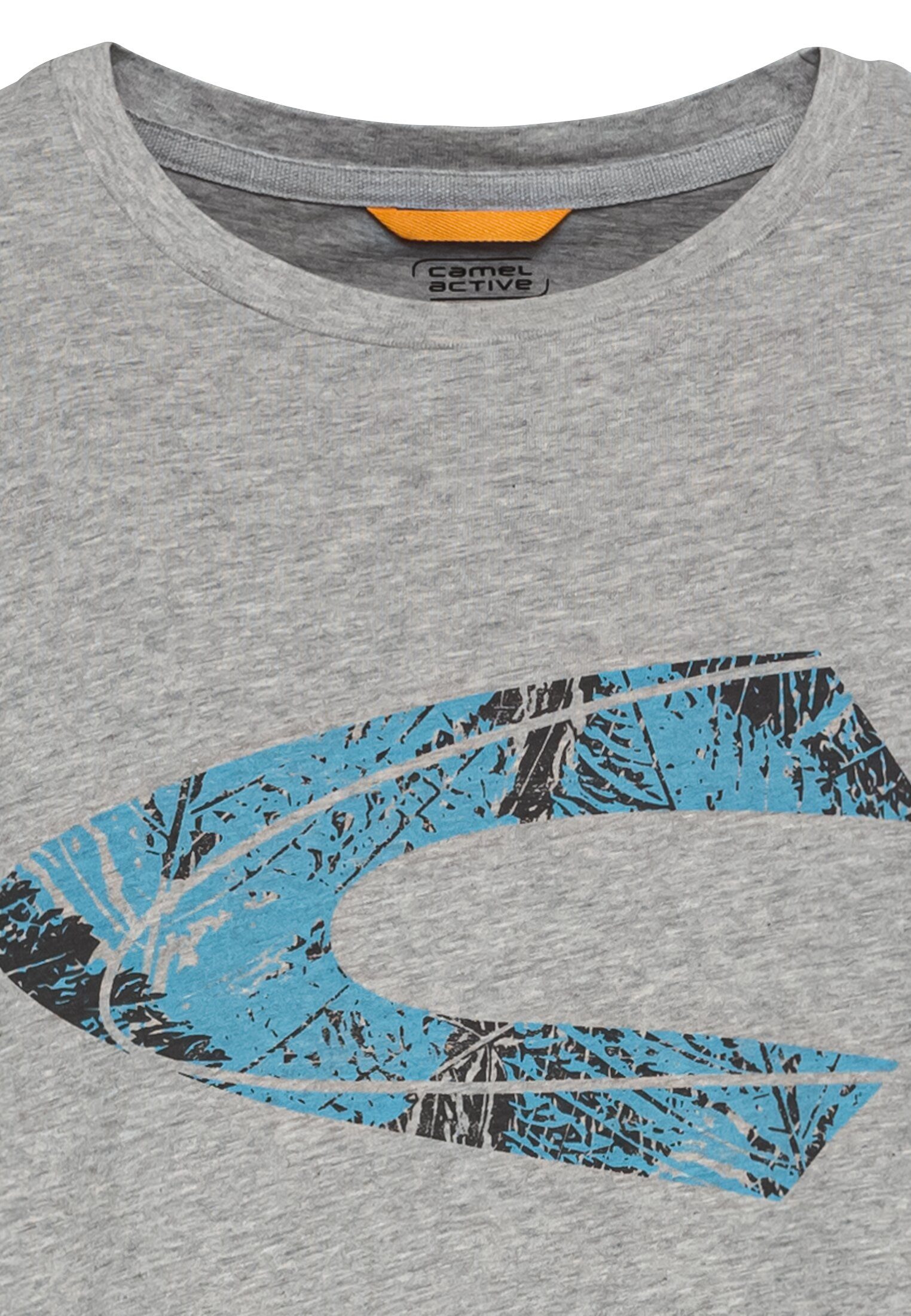 camel active T-shirt met logoprint