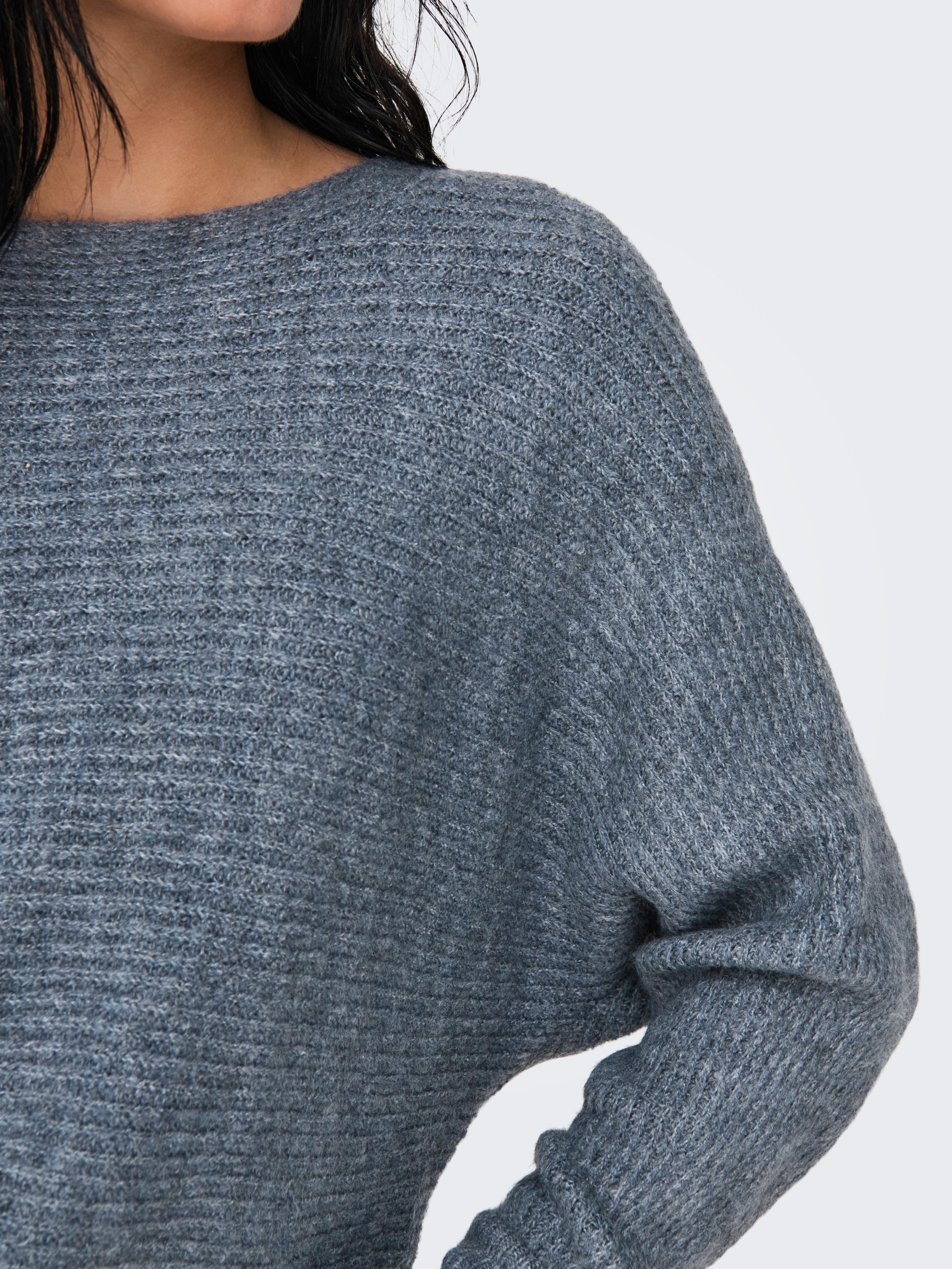 Only Gebreide trui ONLDANIELLA L S PULLOVER KNT NOOS