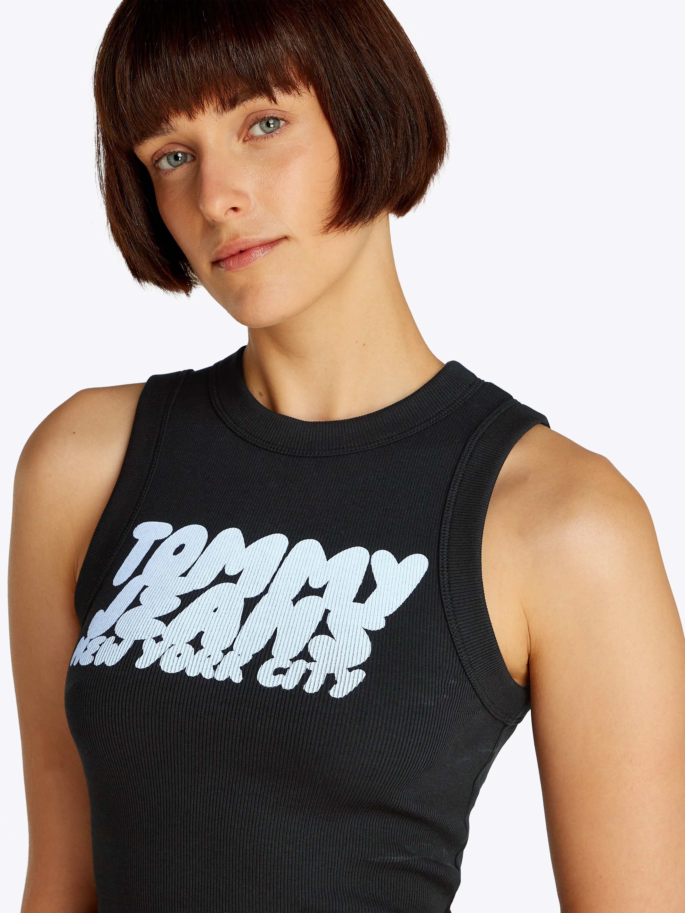 TOMMY JEANS Mini-jurk TJW TJ BUBBLE TANK DRESS
