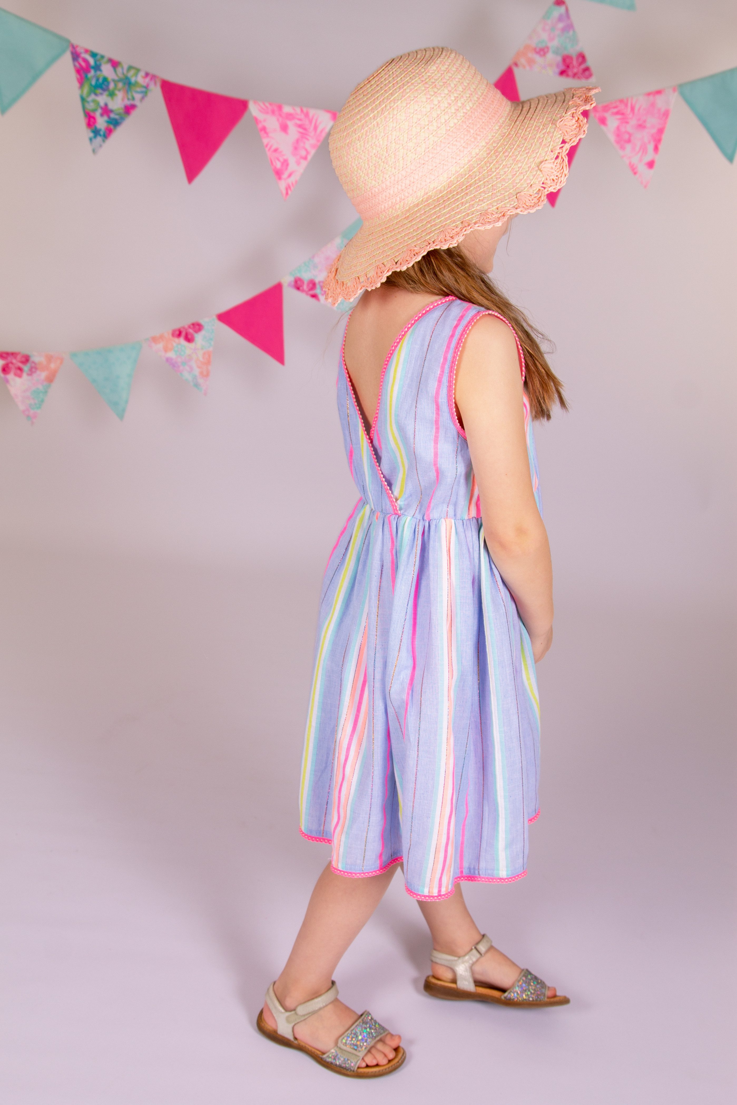 happy girls Mini-jurk
