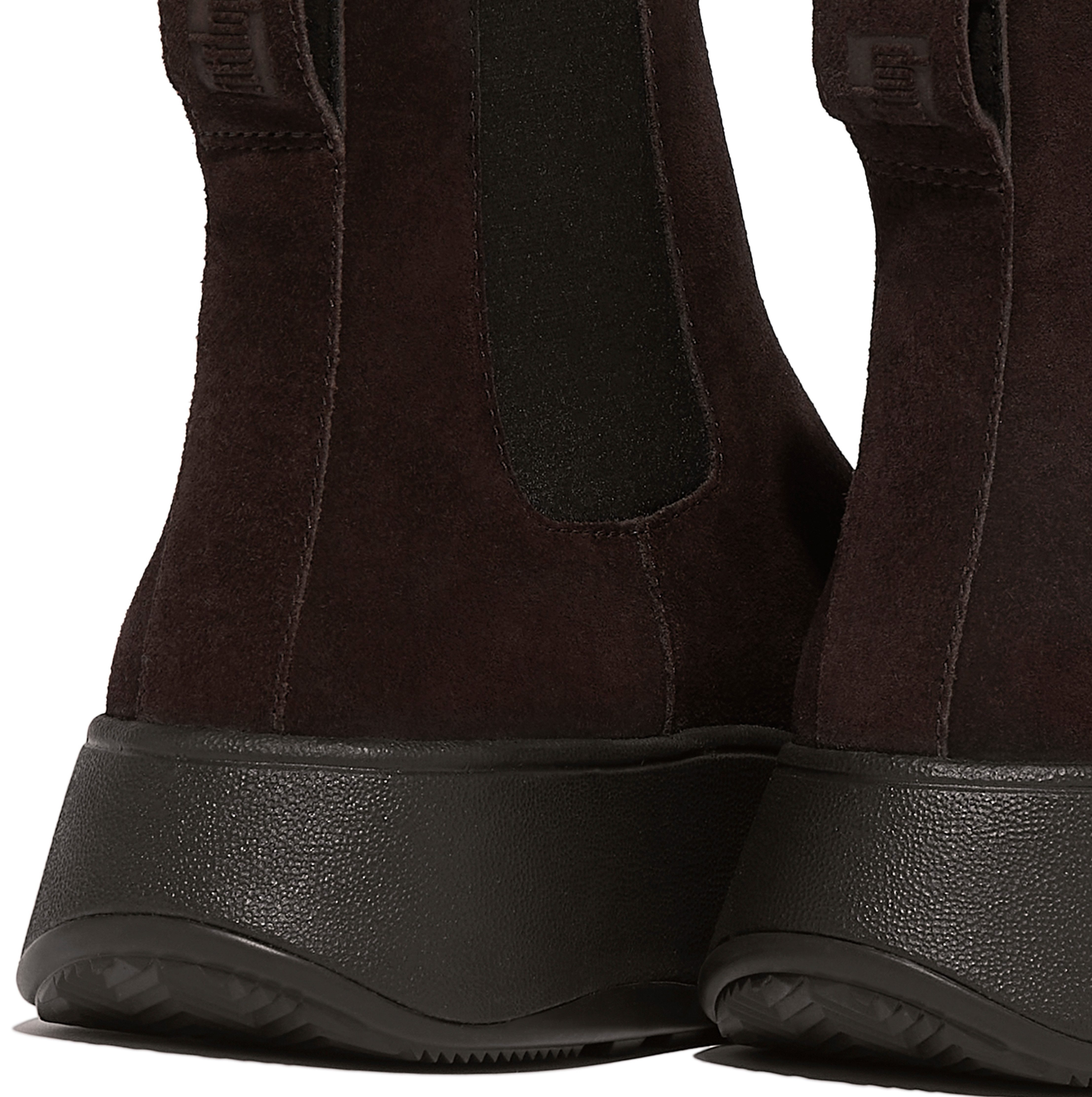 Fitflop Chelsea-boots F-MODE Plateaustiefels, chunky boots met plateausool, aanhaaklus